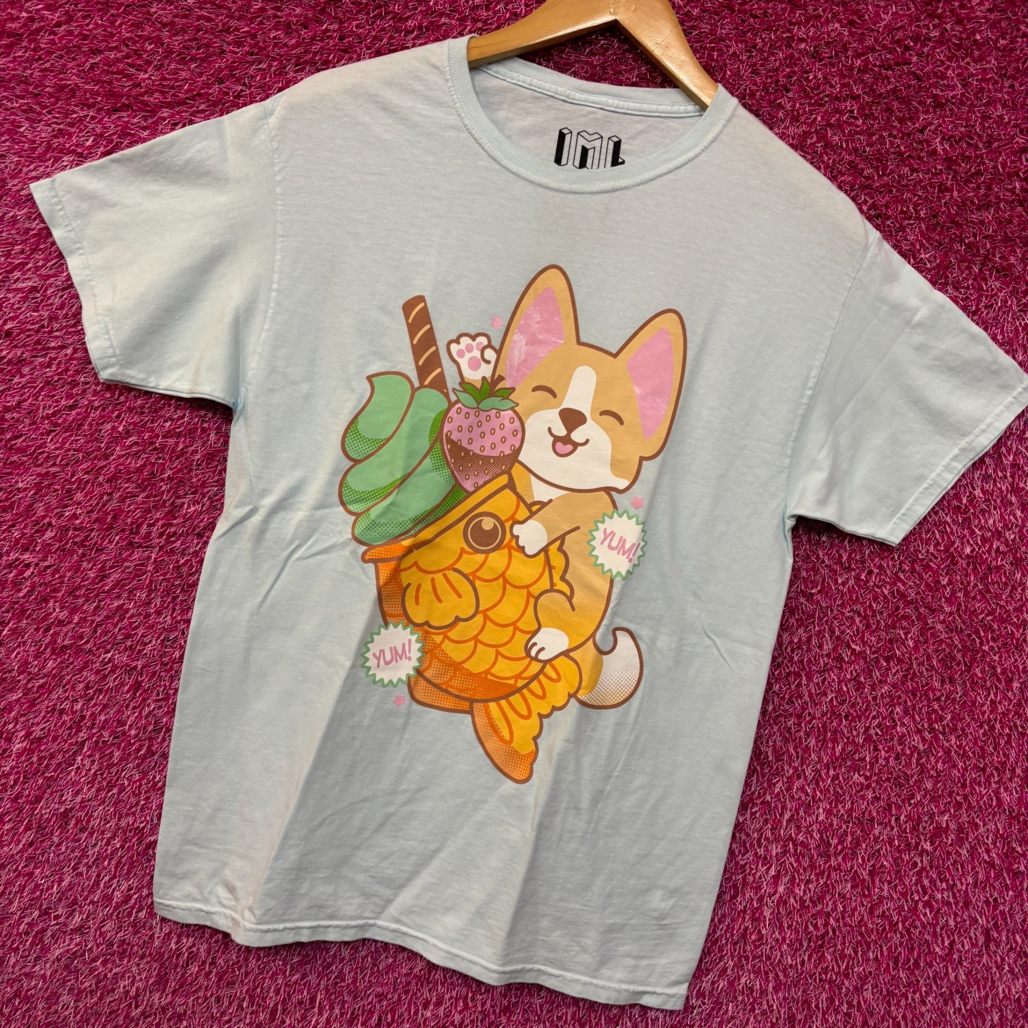 Other Kawaii Corgi and Taiyaki T-shirt size medium Size US M / EU 48-50 / 2 - 3 Thumbnail