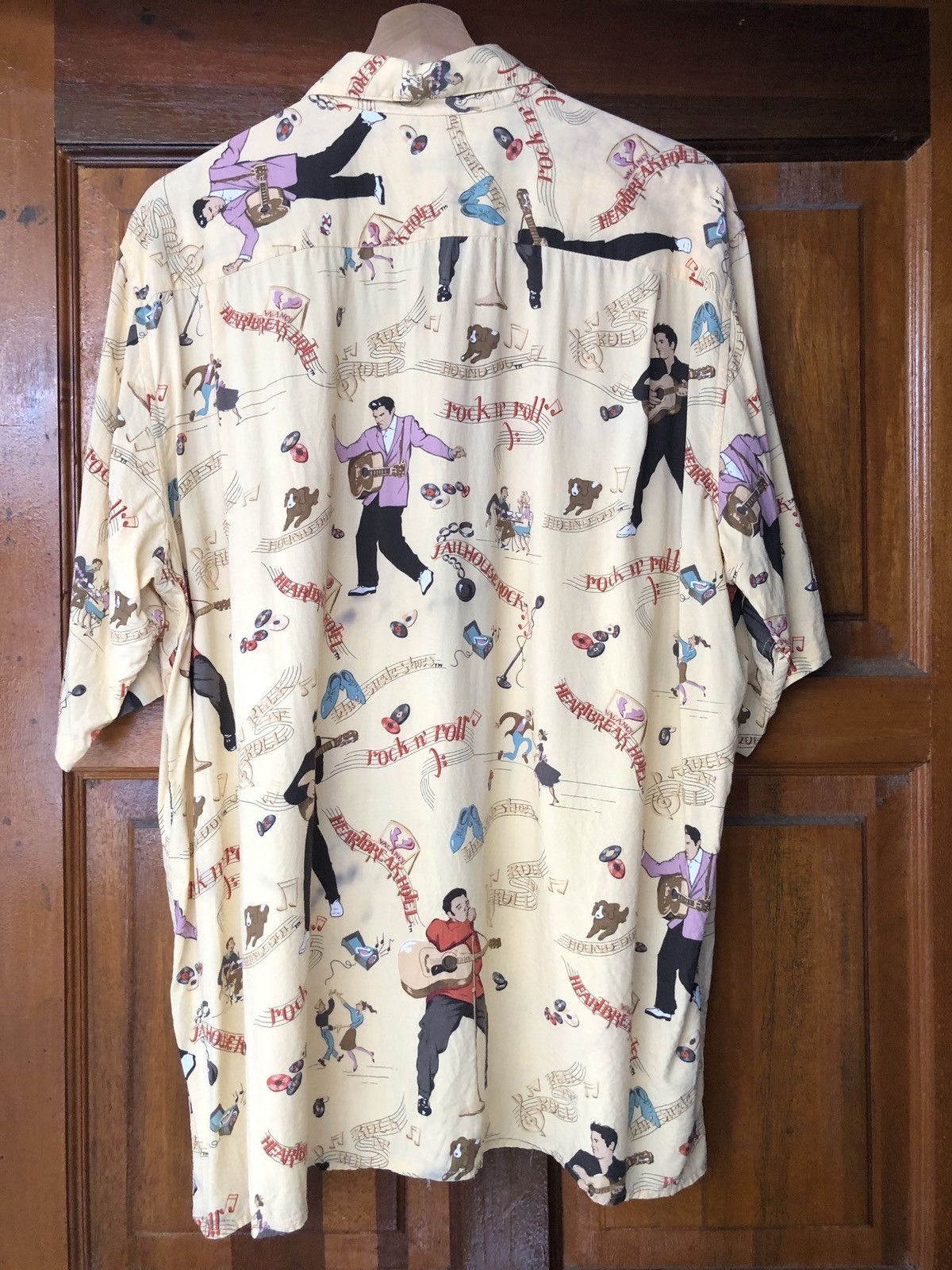 Reyn Spooner Vintage Reyn Spooner Elvis Presley Hawaiian Rayon Shirt Size US L / EU 52-54 / 3 - 6 Thumbnail