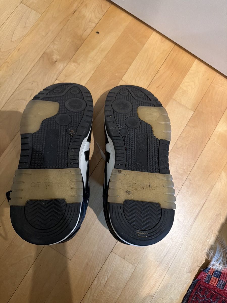 Off-White Off-White “Office” Sneakers Blk/Wht Size US 10 / EU 43 - 9 Thumbnail