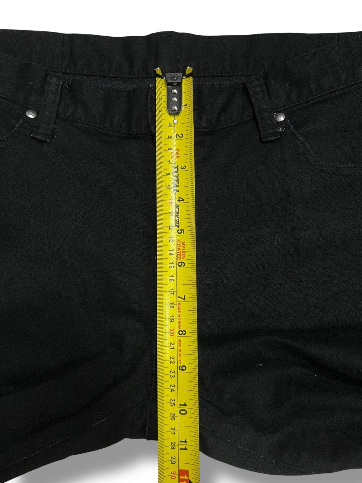 Tornado Mart Tornado mart Vintage Japan - Stretch, Skinny Black Jeans Size US 33 - 11 Thumbnail
