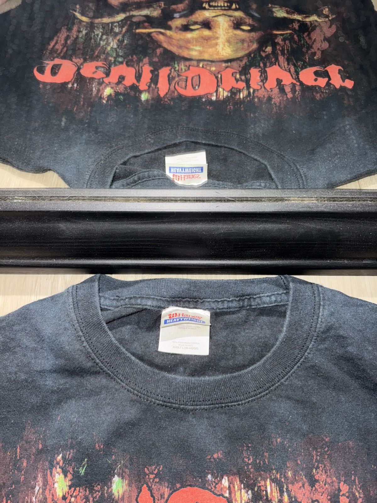 Band Tees × Vintage Vintage / Y2K Devil Driver Band Shirt Size US L / EU 52-54 / 3 - 3 Thumbnail