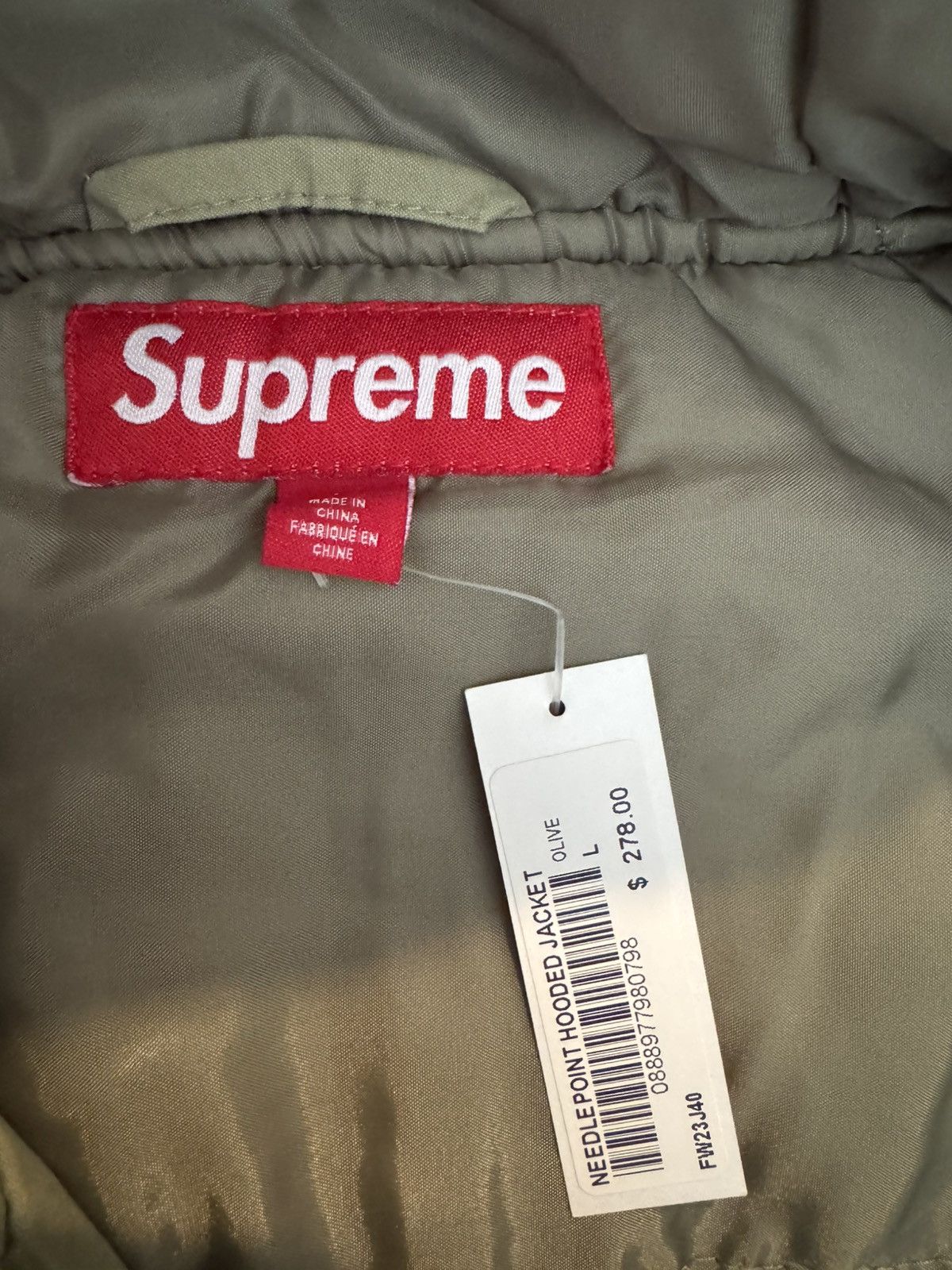 Supreme Supreme Needlepoint Hooded Jacket Size US L / EU 52-54 / 3 - 5 Thumbnail