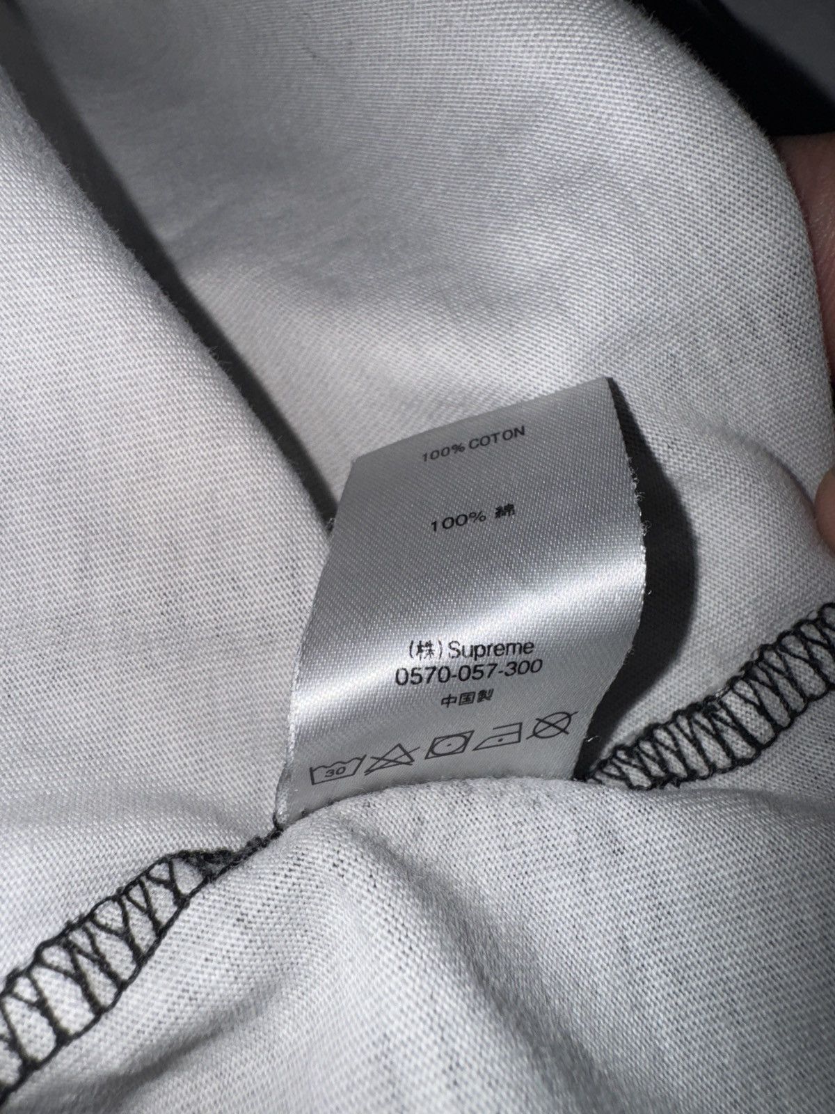 Supreme Supreme World Class Washed Long Sleeve Shirt Size US XL / EU 56 / 4 - 7 Thumbnail