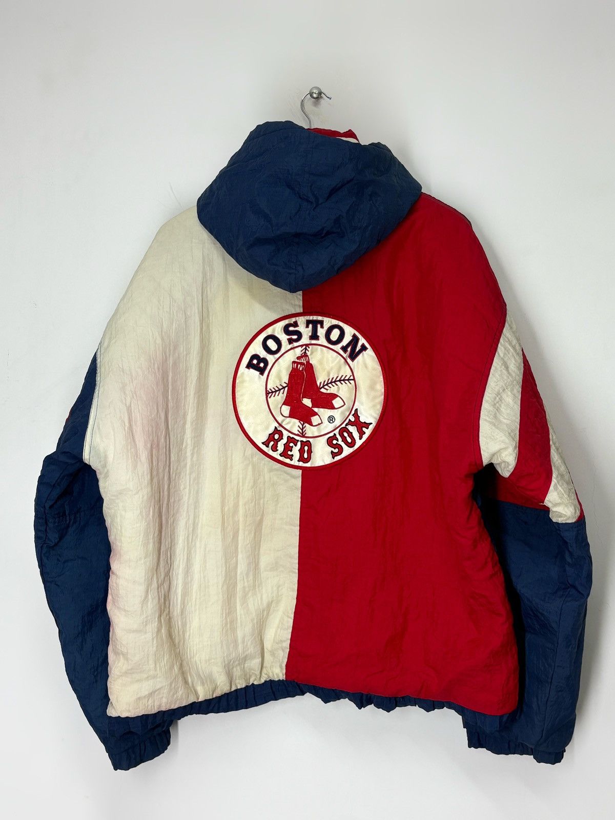 Starter Vintage Boston Red Sox Puffer Jacket 1990s Size US L / EU 52-54 / 3 - 1 Thumbnail