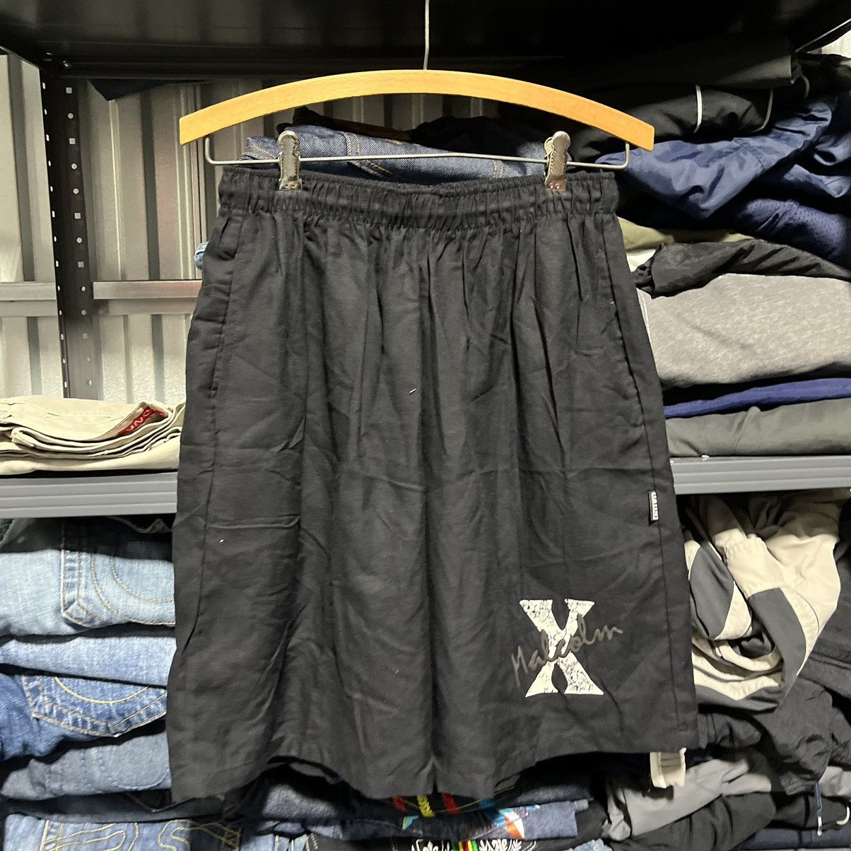 Vintage Crazy Vintage 90s Malcolm X Rare Hip-Hop Style Shorts Rare Size US 26 / EU 42 - 3 Thumbnail