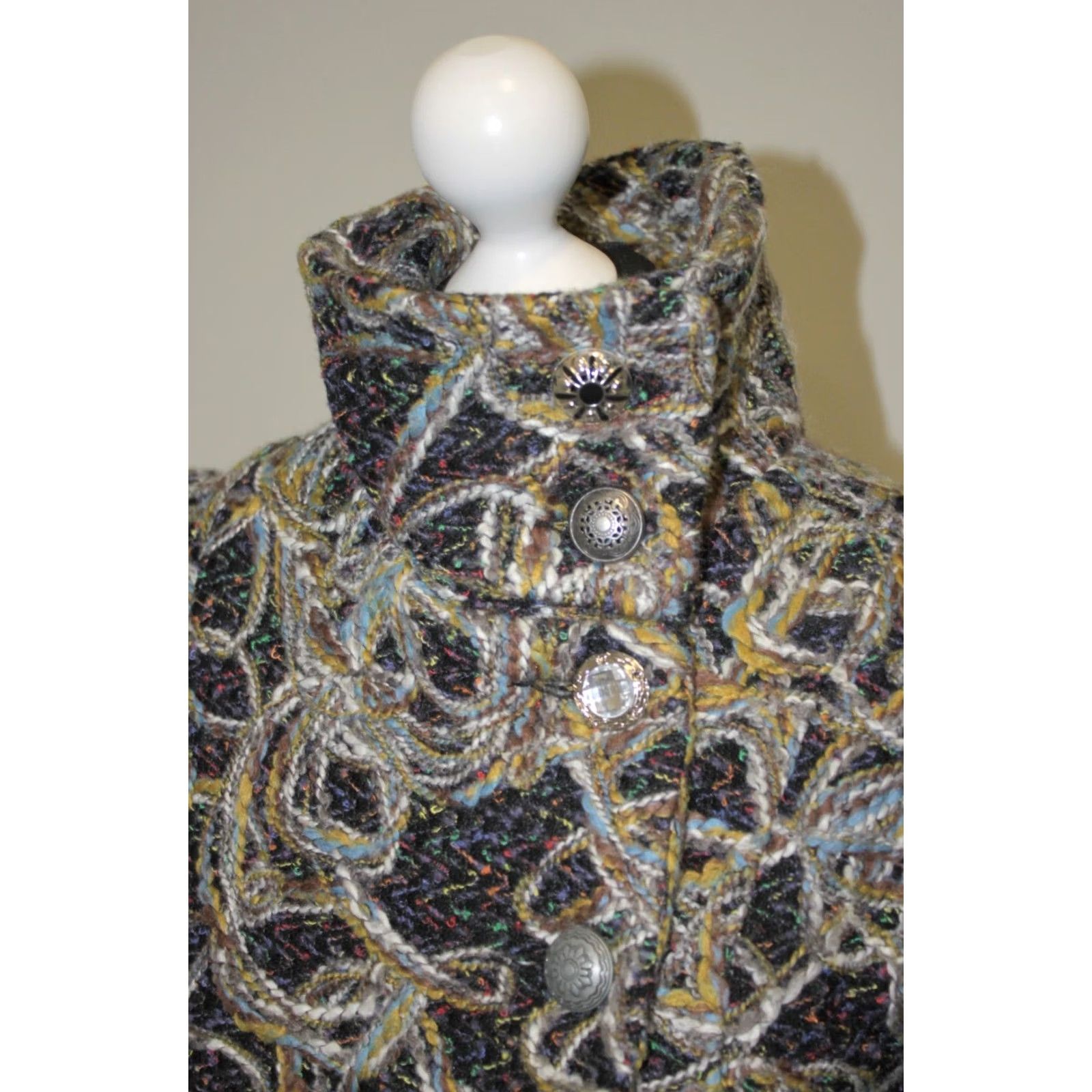 Desigual Desigual womens coat jacket Size 38 Multicoloured Size XS / US 0-2 / IT 36-38 - 2 Thumbnail
