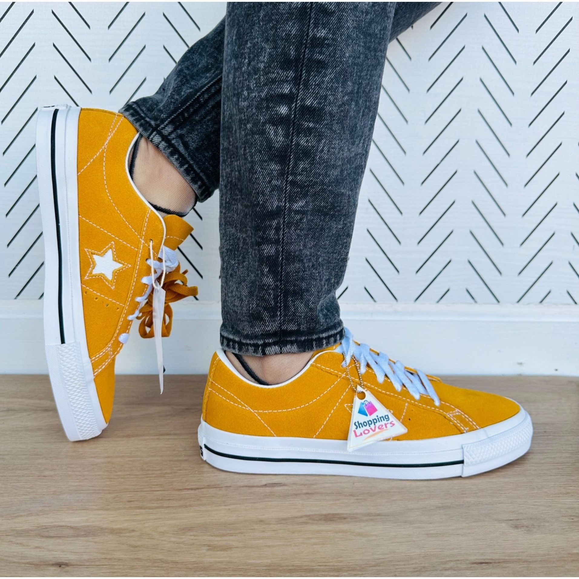 YELLOW STAR ONE 靴 PRO CONS CONVERSE