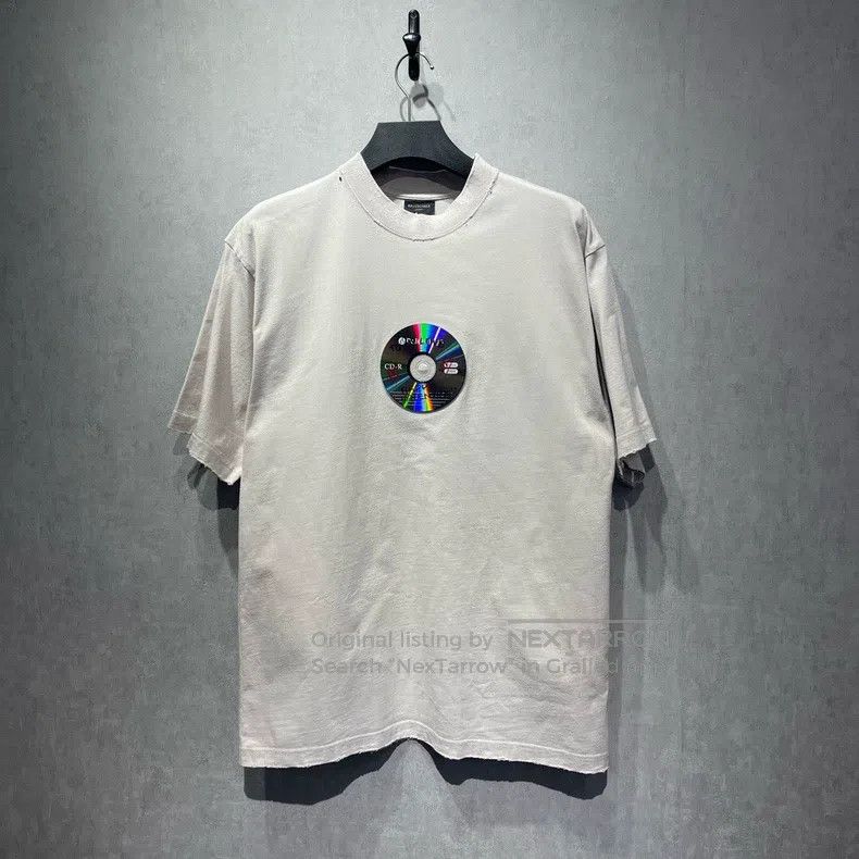 Balenciaga Balenciaga Chest CD short-sleeved T-shirt Size US M / EU 48-50 / 2 - 1 Thumbnail