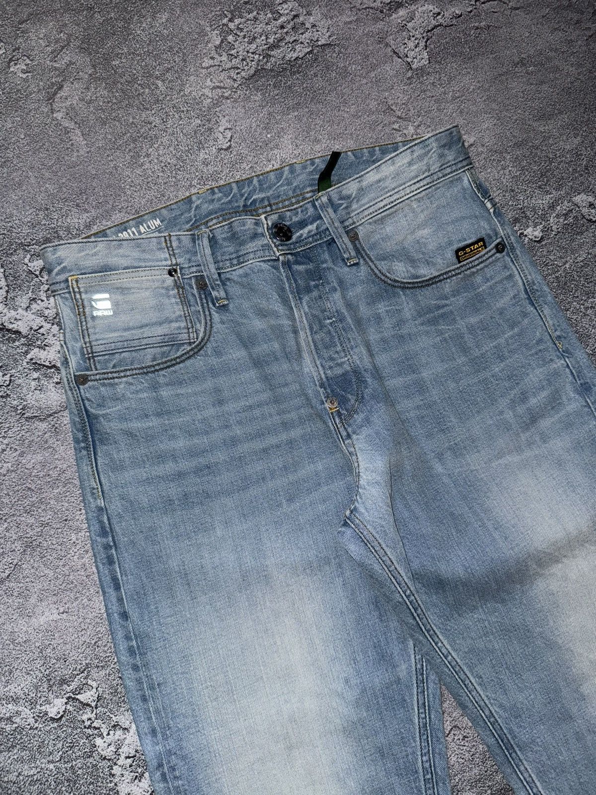 G-Star G star raw 30/32 3911alum relaxed tapered denim pant trouser Size US 32 / EU 48 - 10 Thumbnail