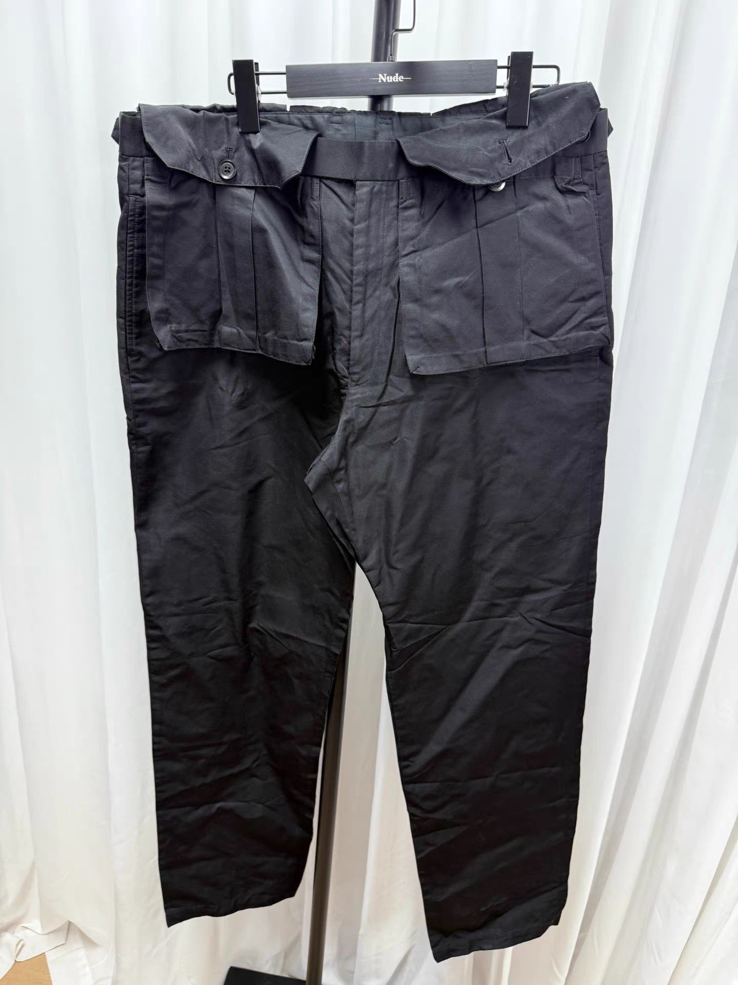 Yohji Yamamoto Yohji Yamamoto Technical Multi-Pocket Pants K20 Size US 35 - 1 Thumbnail