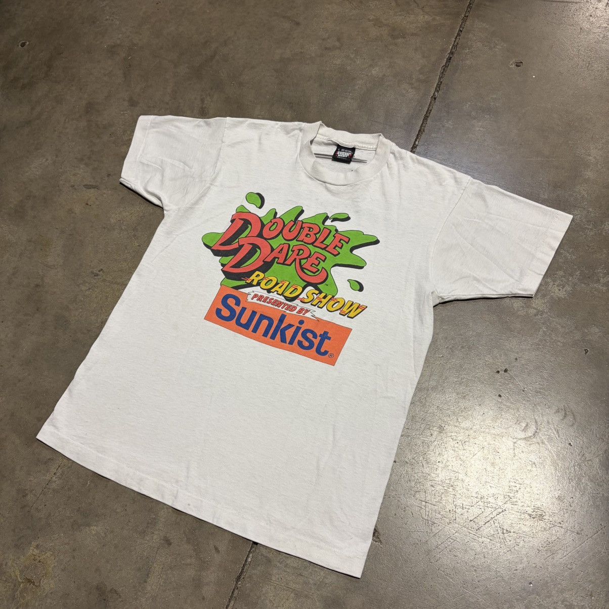 Nickelodeon Vintage Double Dare Nickelodeon Promo T Shirt Sunkist 80s Size US L / EU 52-54 / 3 - 2 Thumbnail
