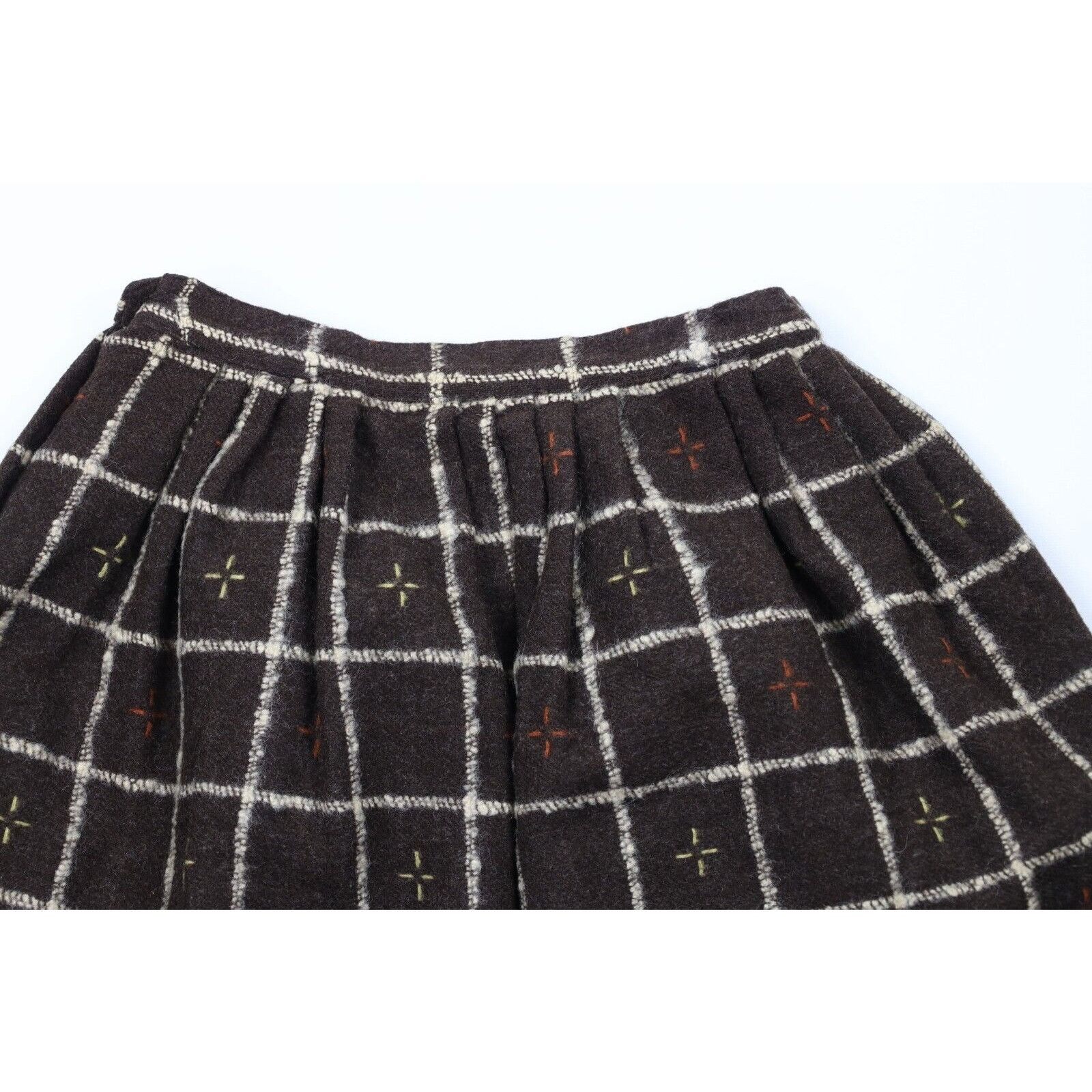 Vintage Vintage 50s 60s Mid Century Modern MCM Tweed Skirt Size 24" / US 00 / IT 34 - 11 Thumbnail