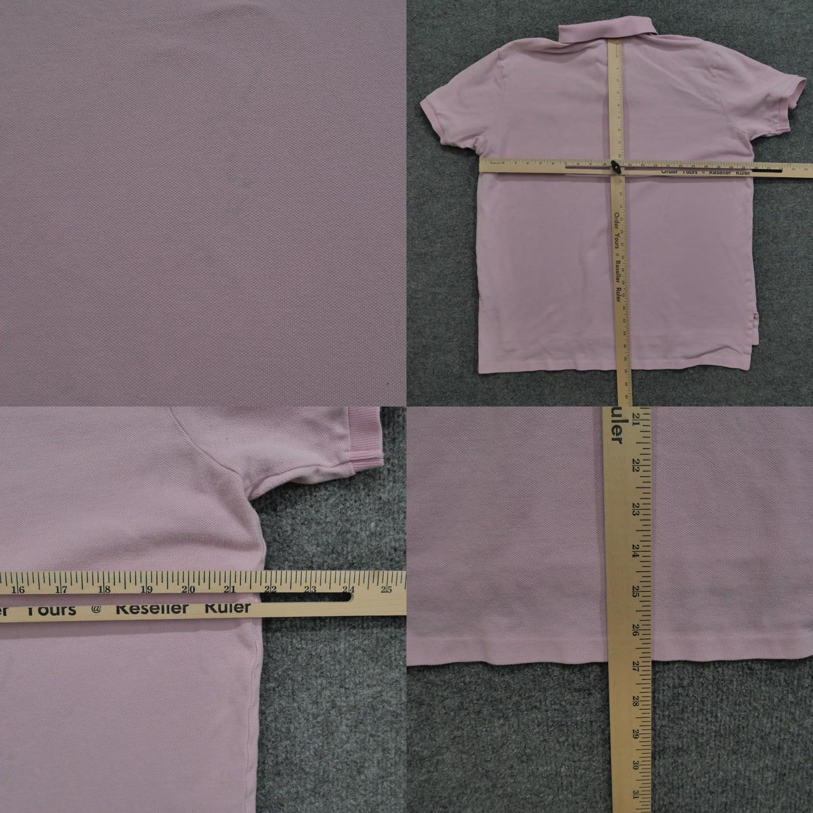Ralph Lauren Ralph Lauren Shirt Polo Mens XL Pink Cotton Short Sleeve Collared Button Logo Classic Polo Size US XL / EU 56 / 4 - 8 Thumbnail