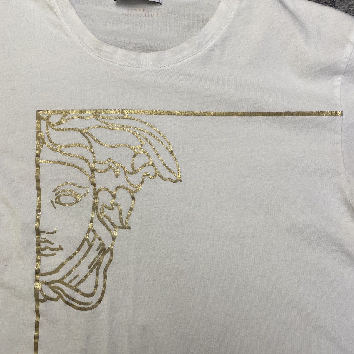 Versace Versace Medusa Line Art T-Shirt slim fit tee Size US L / EU 52-54 / 3 - 2 Thumbnail