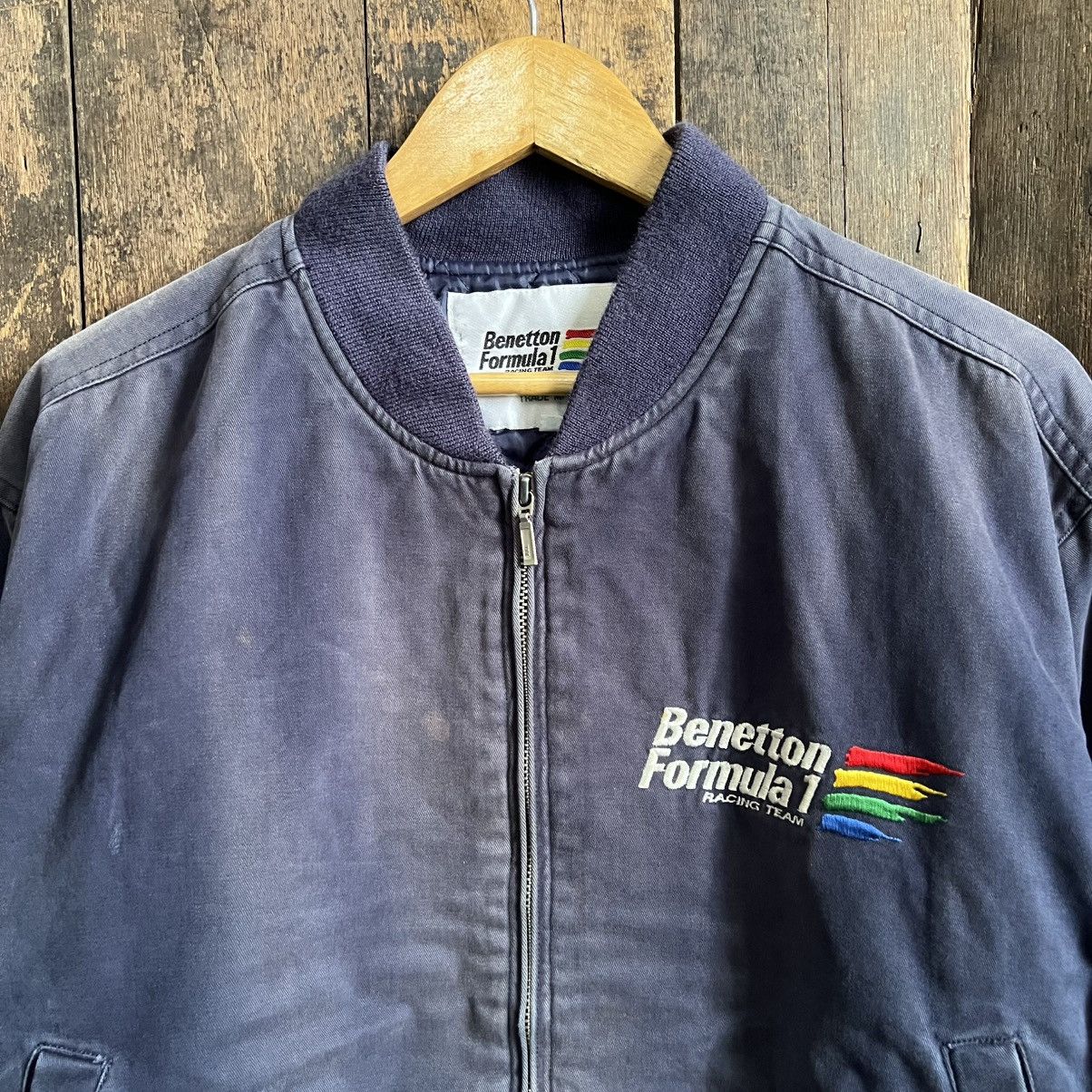 Benetton Vintage Benetton Formula 1 Racing Jacket Size US M / EU 48-50 / 2 - 3 Thumbnail
