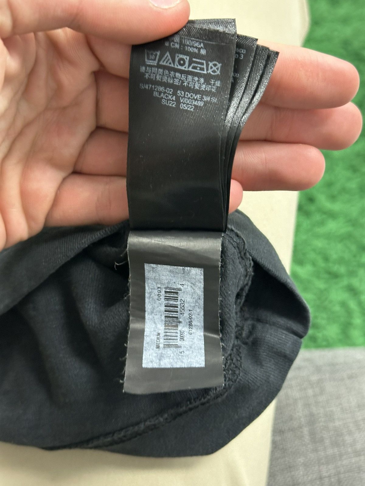 Gap × Yeezy Yeezy Gap Tee Black Dove Size US M / EU 48-50 / 2 - 5 Thumbnail