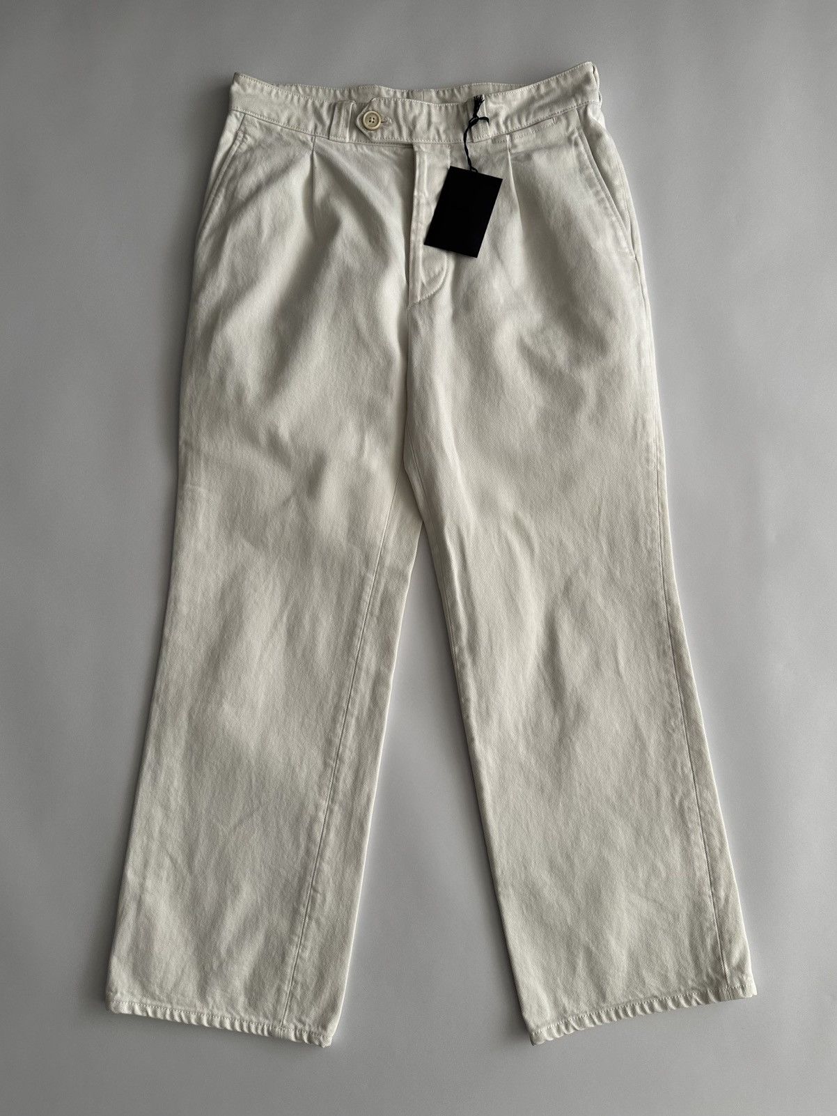 Prada Prada Wide Heavy Denim Pants Size US 30 / EU 46 - 2 Thumbnail