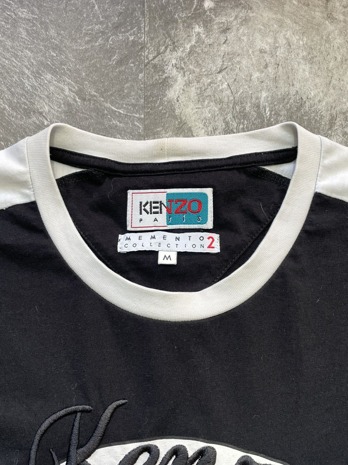 Kenzo Kenzo Paris Memento Collection 2 Embroidery Big Logo Black Size US M / EU 48-50 / 2 - 5 Thumbnail