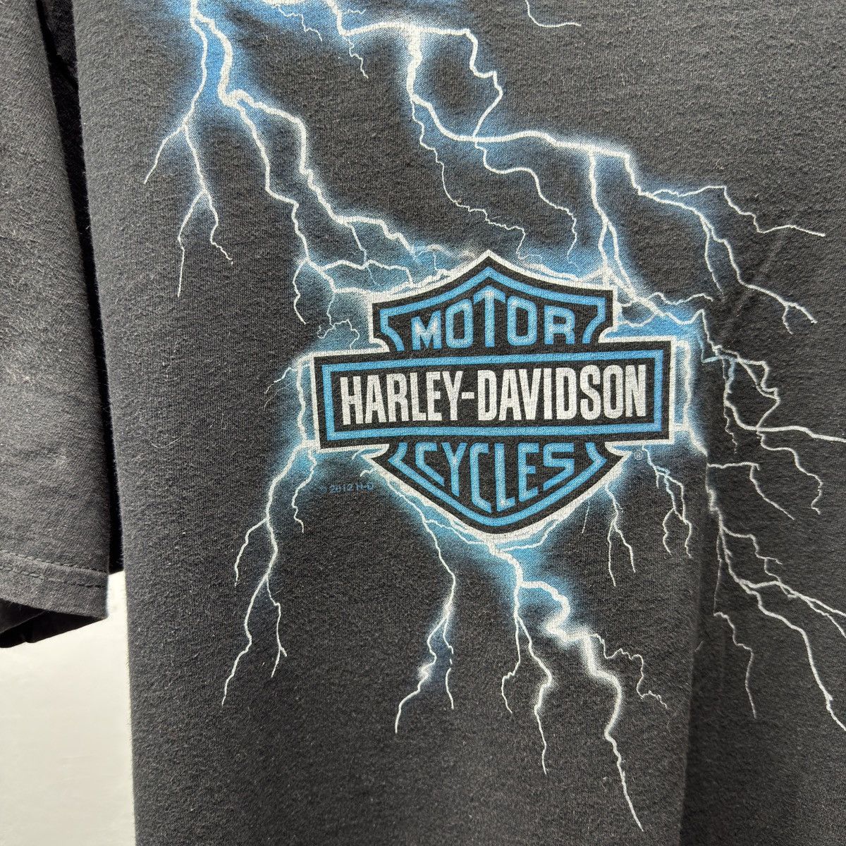 Harley Davidson Harley Davidson Lightning Pocket Shirt ERD Grunge Biker WCC Size US L / EU 52-54 / 3 - 4 Thumbnail