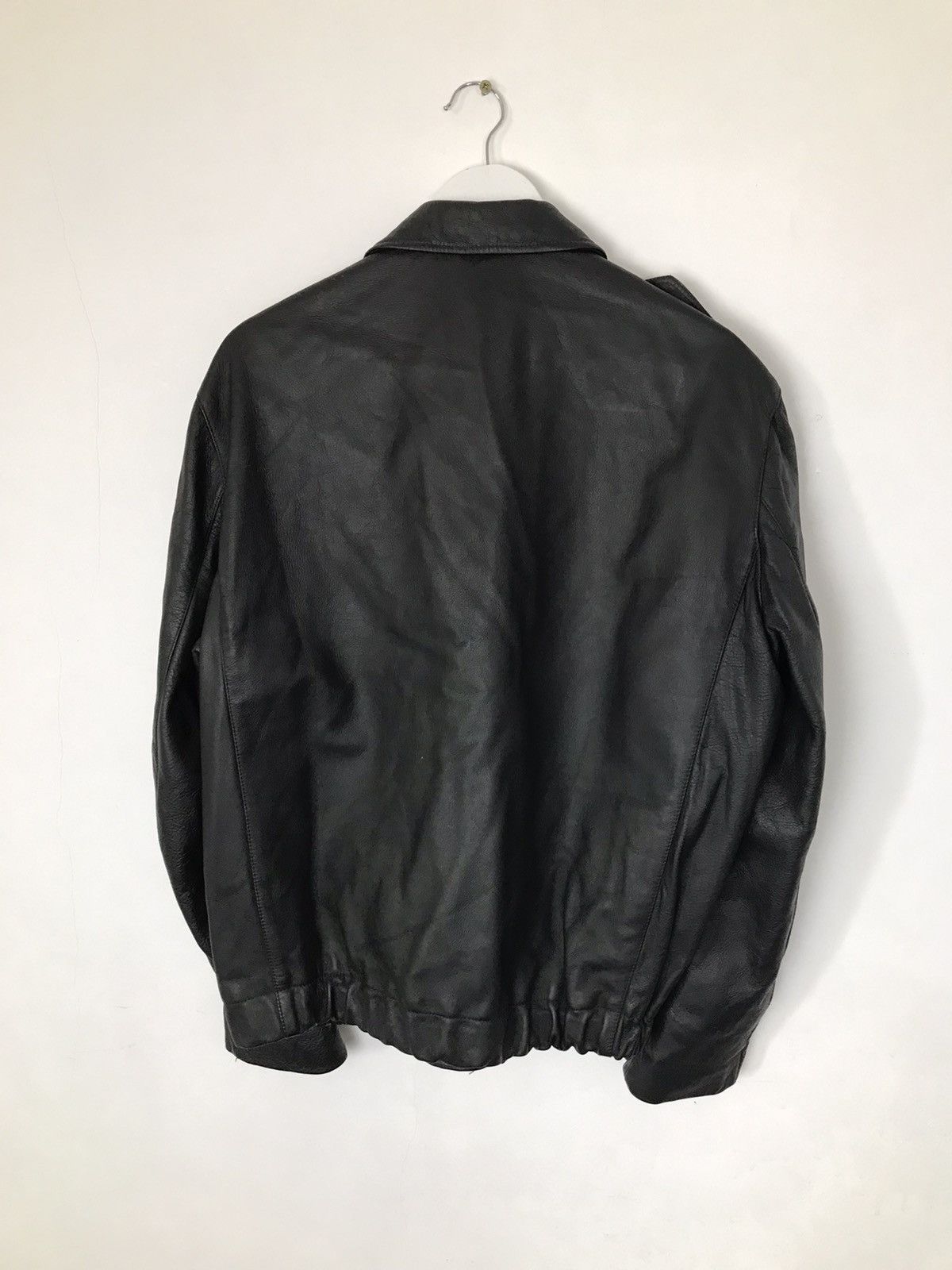 Vintage R.G.A Reportage Real Leather Flying Zip Up Jacket,Bomber Size US M / EU 48-50 / 2 - 6 Thumbnail