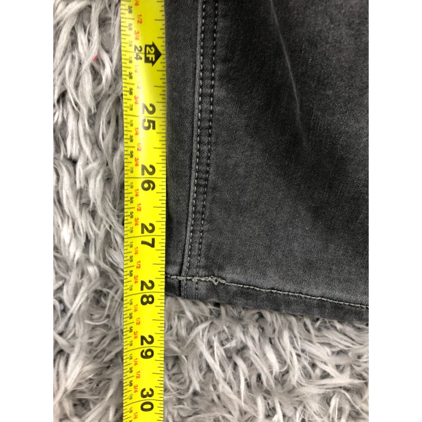 Old Navy Old Navy High Rise Super Skinny Jeans Size 6 Womens Medium Wash Gray Jeans Size 28" / US 6 / IT 42 - 3 Thumbnail