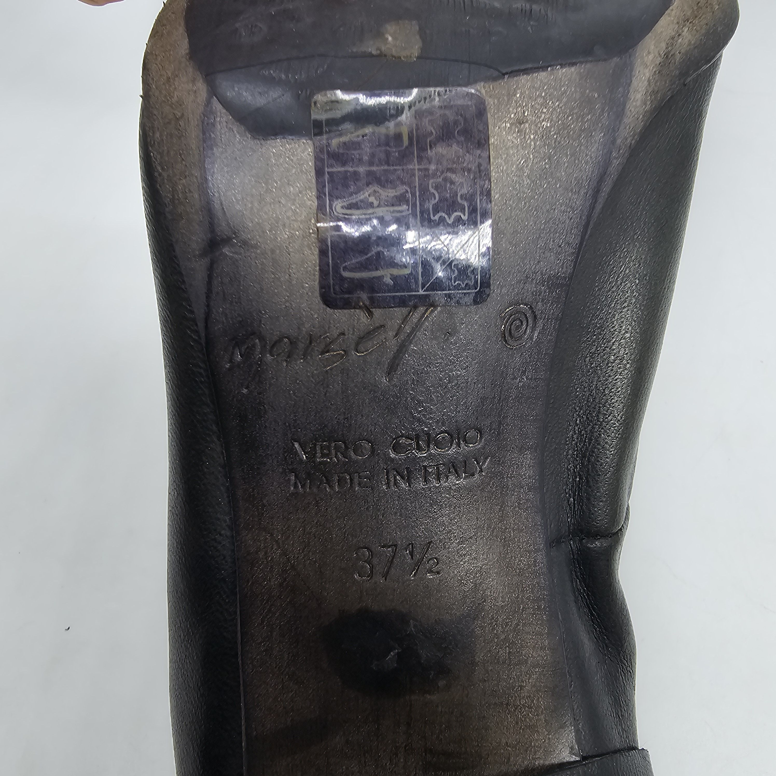 Marsell Marsell - Winged Block Heel Pumps Size US 7.5 / IT 37.5 - 10 Thumbnail