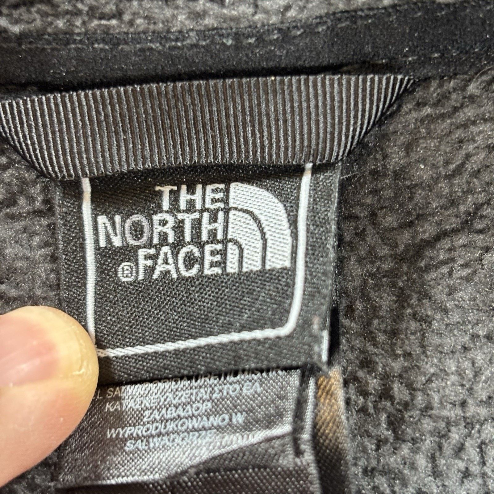 The North Face The North Face Fleece Jacket Womens XL Black Full Zip Size XL / US 12-14 / IT 48-50 - 4 Thumbnail