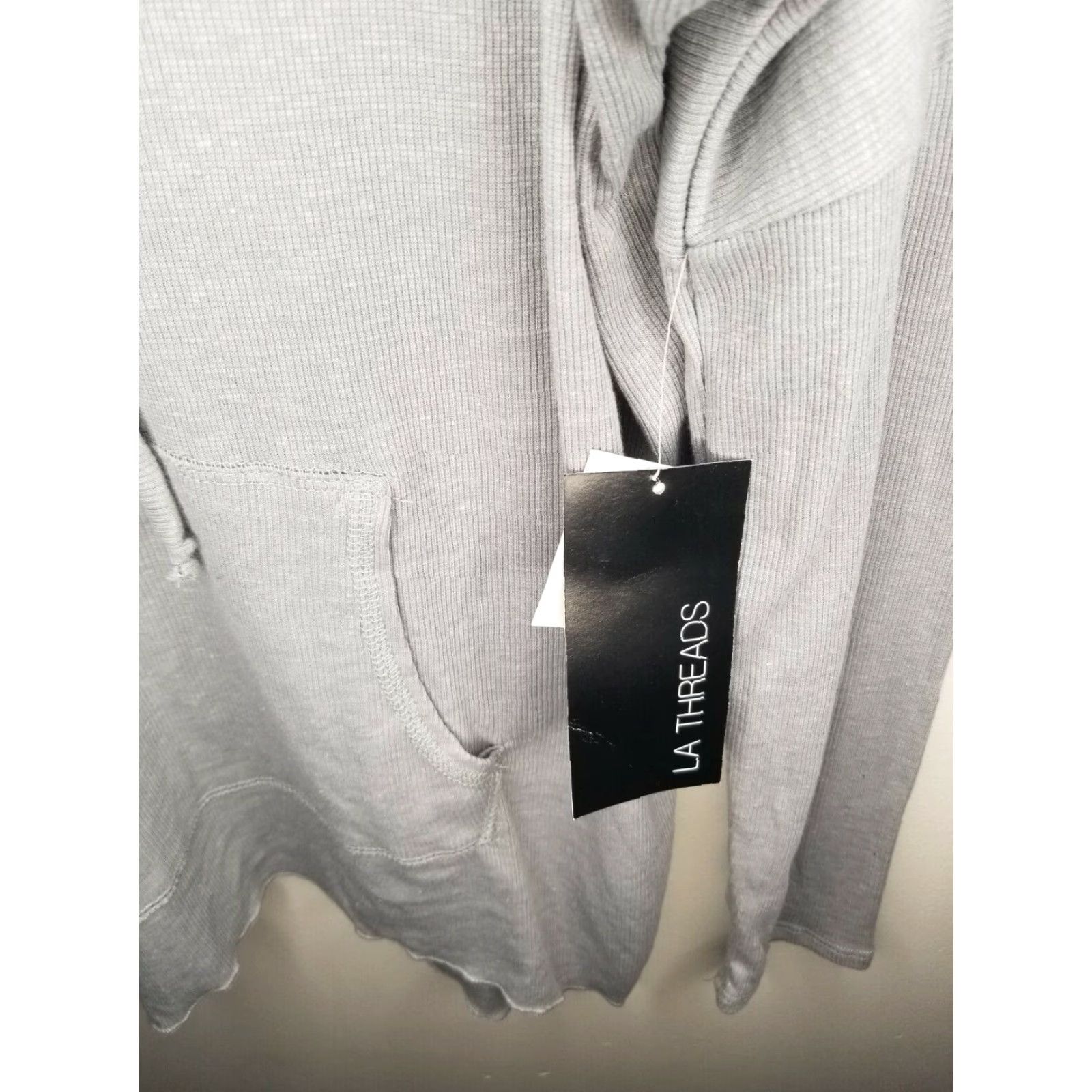 Vintage VINTAGE LA Threads Womens Pullover Hoodie Sweater Long Sleeve Gray XL NWT Size XL / US 12-14 / IT 48-50 - 4 Thumbnail