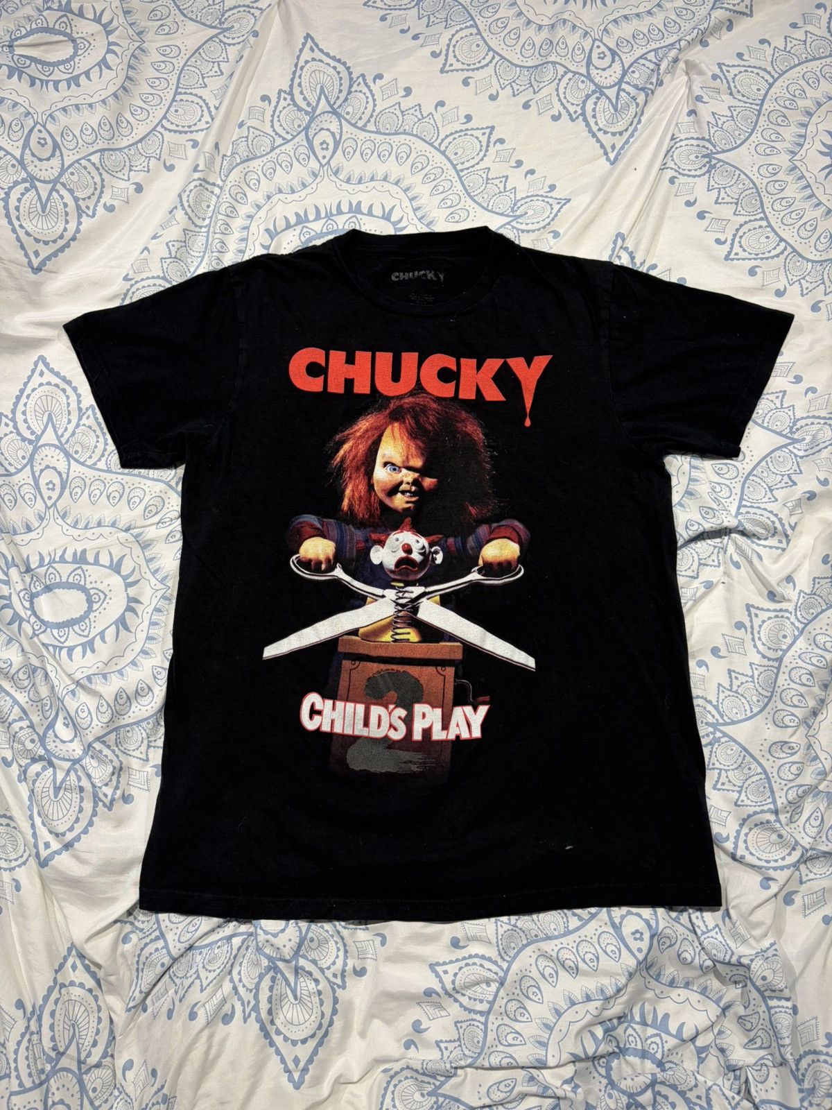 Vintage Childs Play Chucky Shirt Medium Size US M / EU 48-50 / 2 - 1 Thumbnail