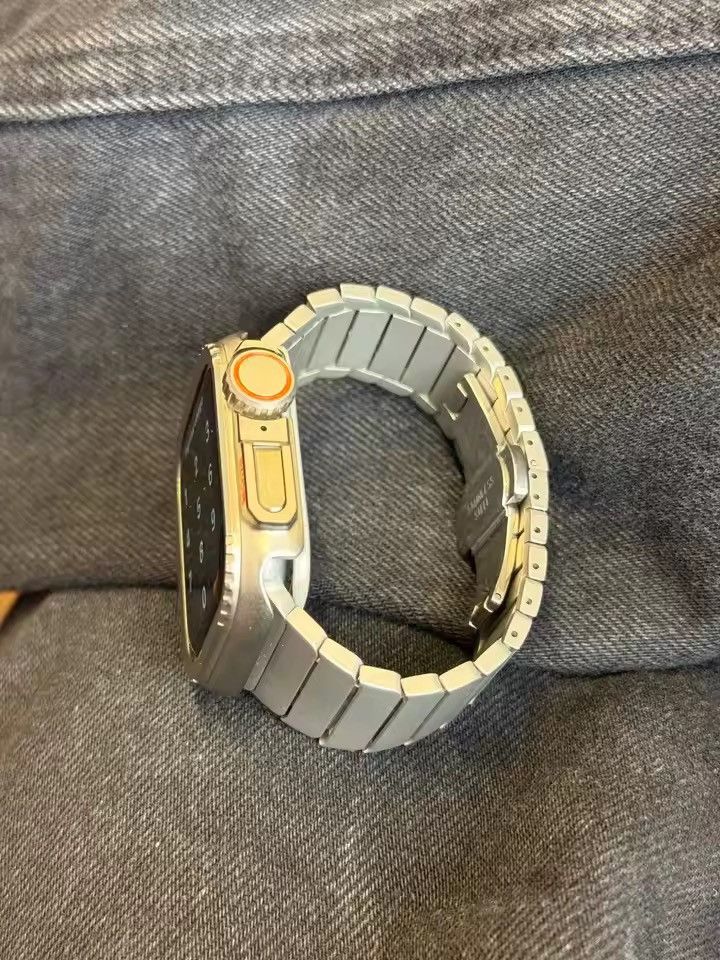 Titanium Color Stainless Steel Mod Kit for 49 mm 🍎Watch