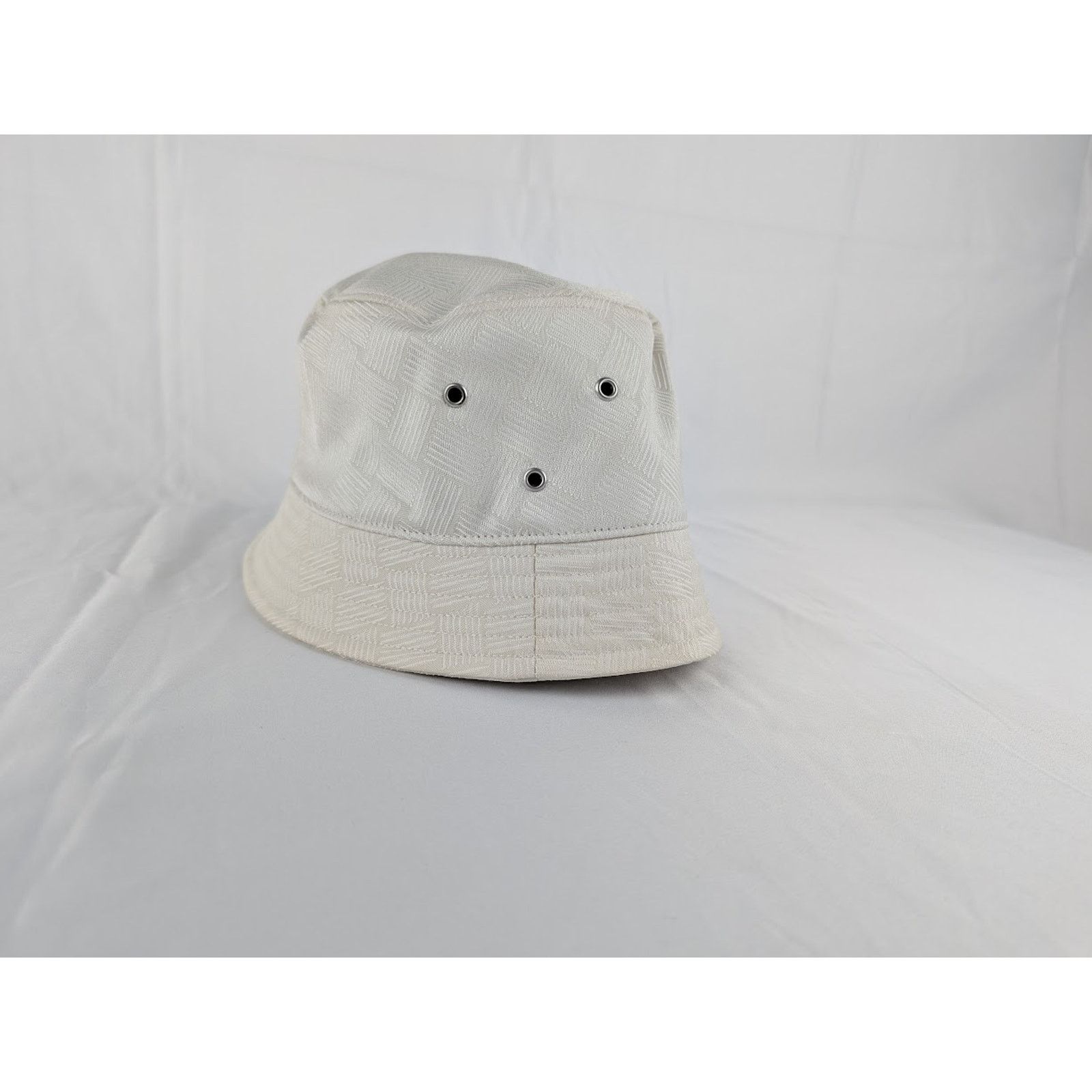 Bottega Veneta o1rshd1 Size: M / Hat Intreccio Jacquard Nylon in White Size ONE SIZE - 3 Thumbnail