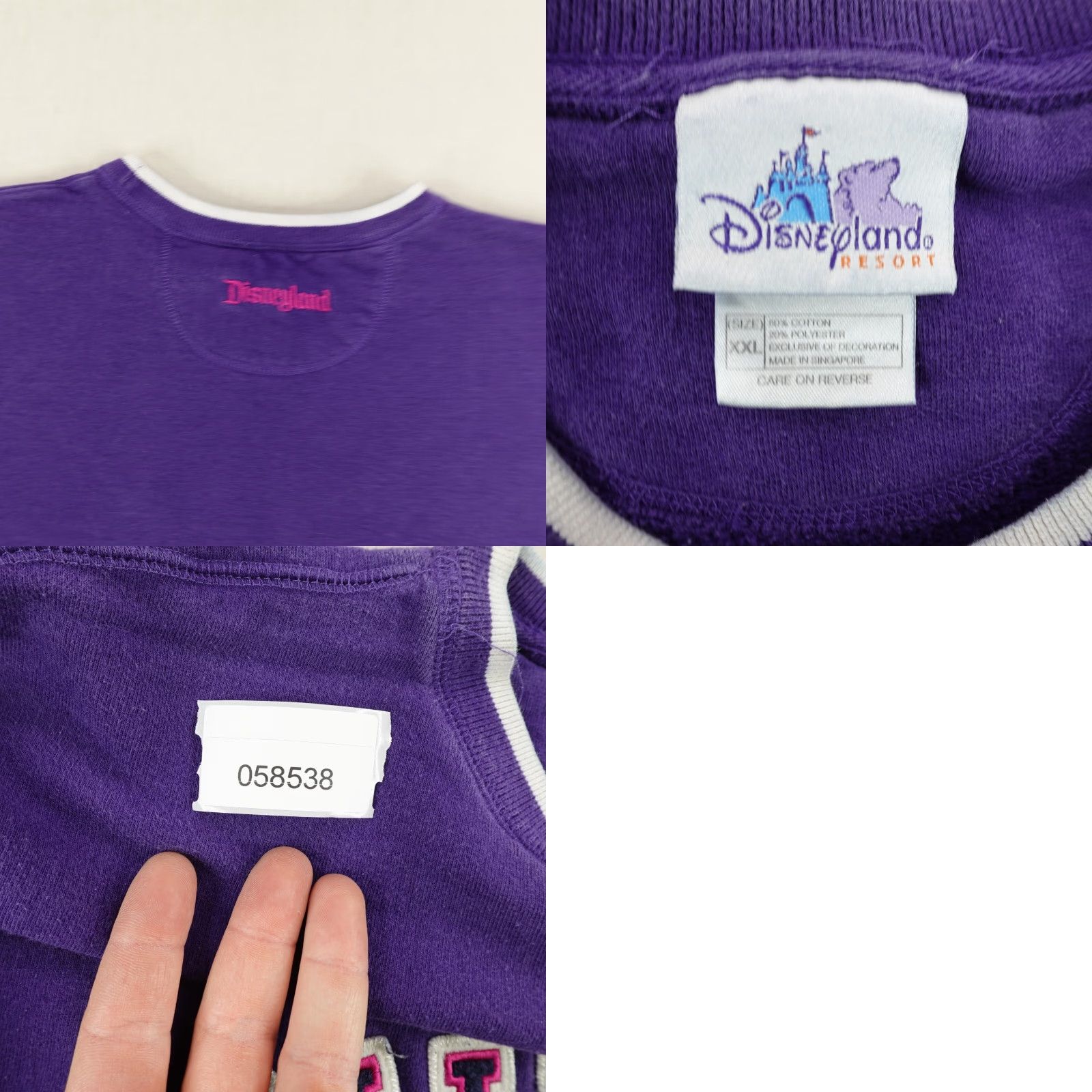 Disney VINTAGE Disney Sweatshirt Womens 2XL Purple Minnie Mouse Crewneck Pullover 90s Cartoon Logo Sweatshirt Womens 2XL Size XXL / US 16-18 / IT 52-54 - 8 Thumbnail