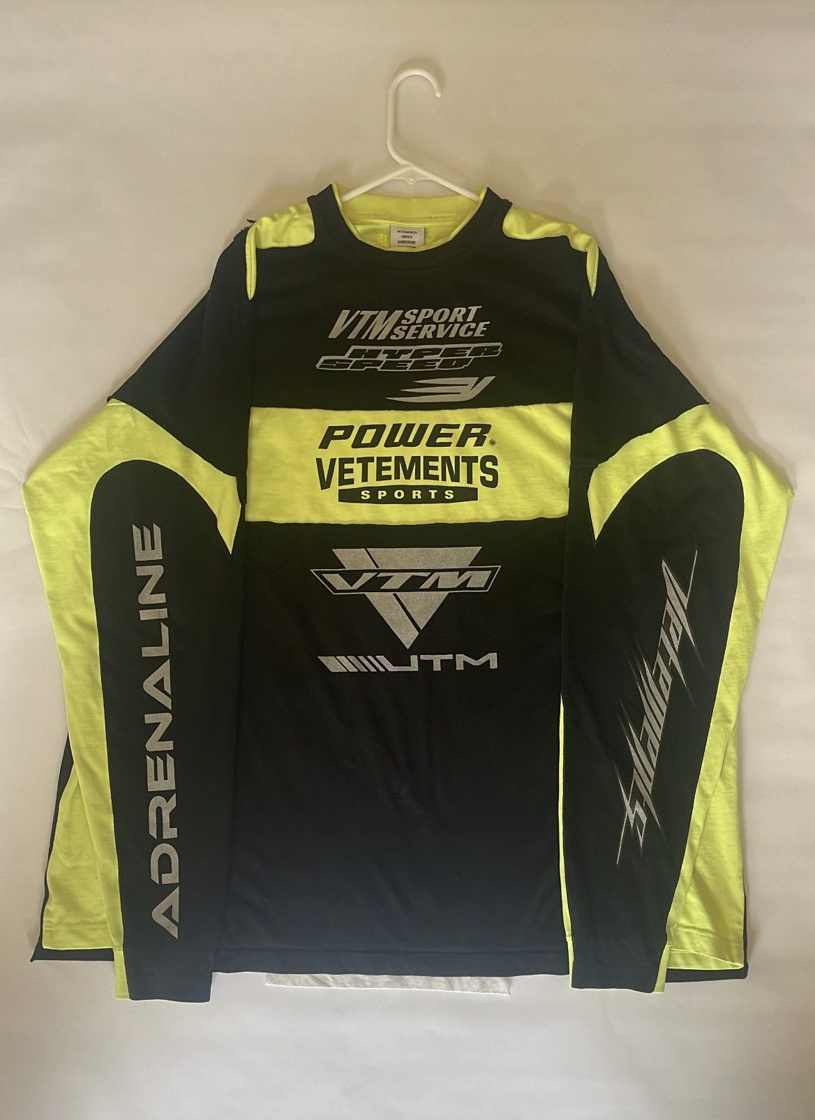 Vetements Vetements Deconstructed Motocross Longsleeve | Grailed