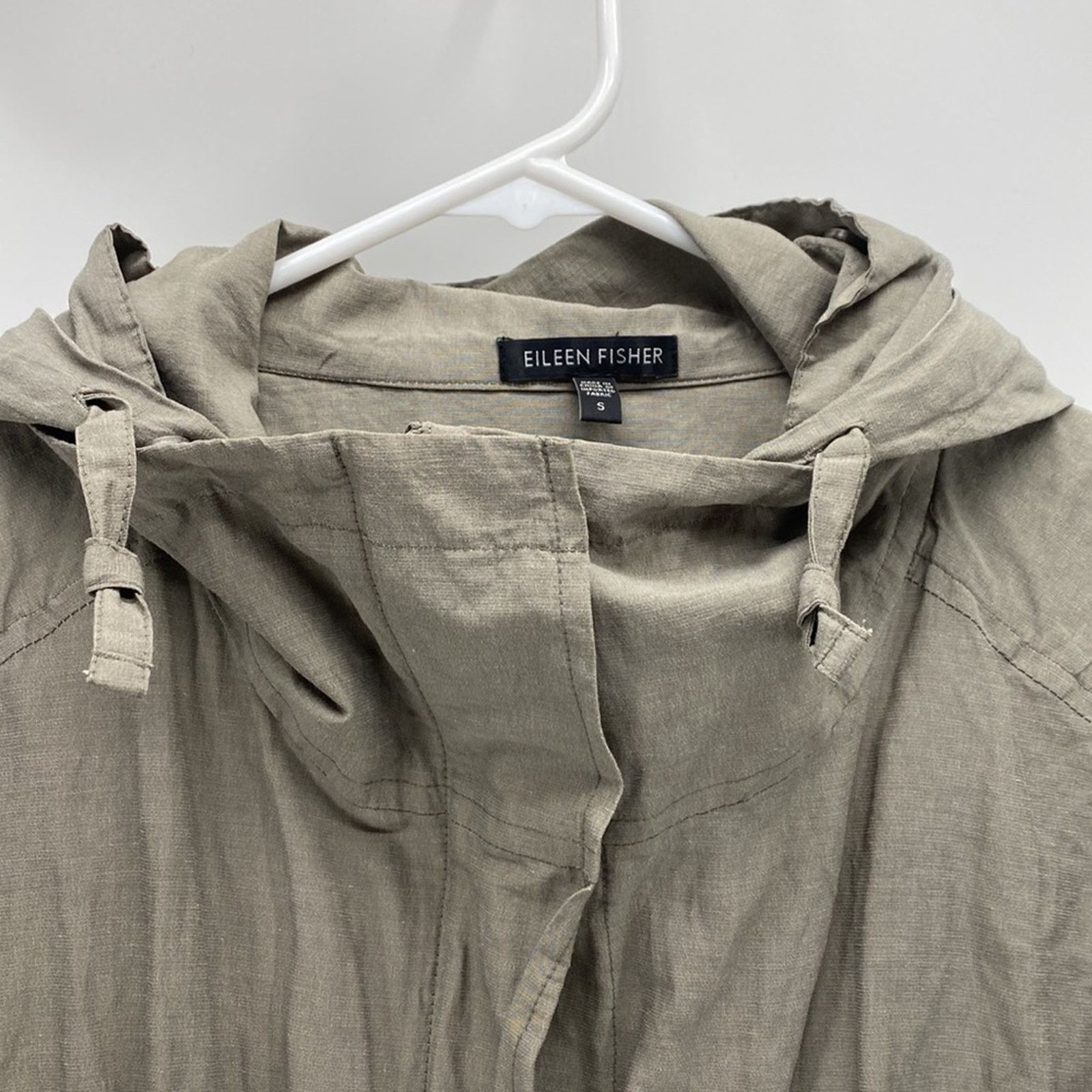 Eileen Fisher Eileen Fisher nylon metallic light green oversized size S Size S / US 4 / IT 40 - 6 Thumbnail