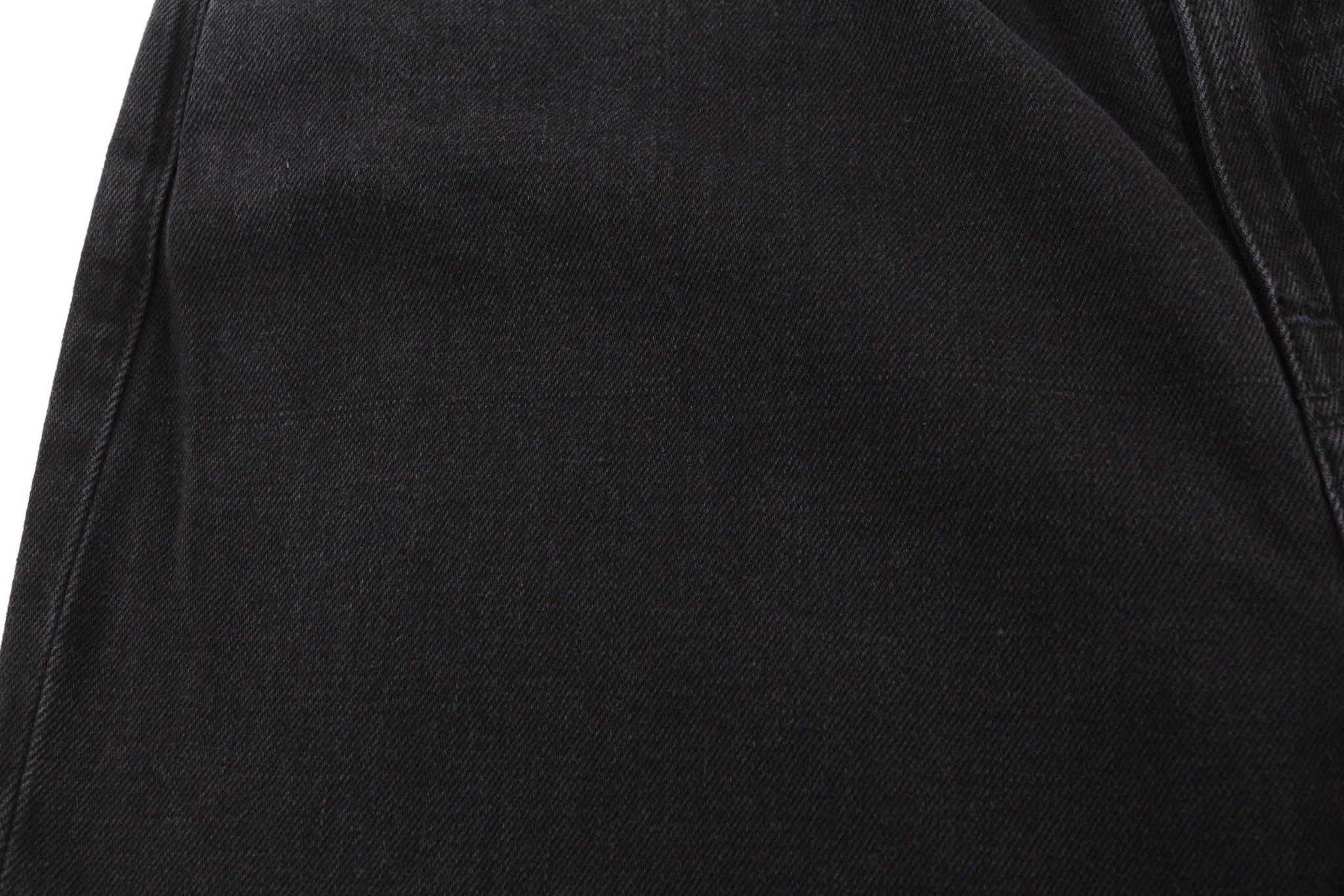 Nudie Jeans BREEZY BRITT W32/L30 Black Worn Zipper Cotton 80666 Size US 32 / EU 48 - 8 Thumbnail
