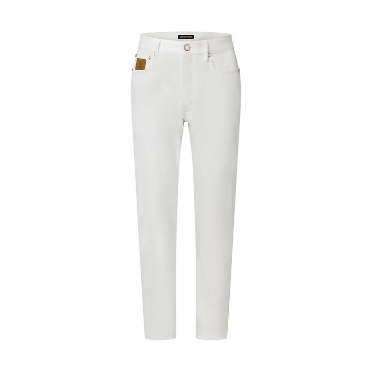Slim Fit Denim Trousers