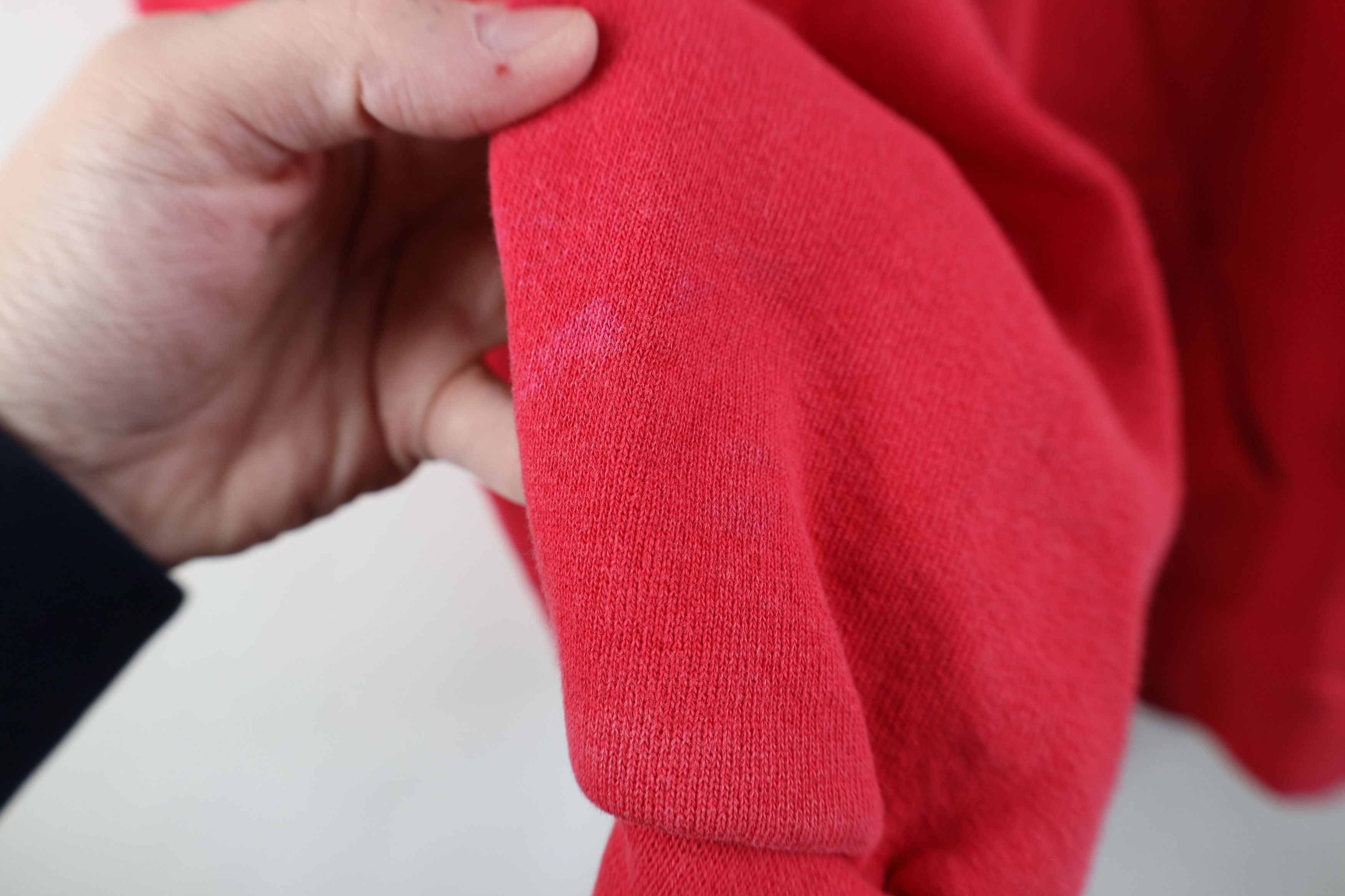 Vintage Vintage 90s Ohio State University Hoodie Sweatshirt Red Size US M / EU 48-50 / 2 - 8 Thumbnail