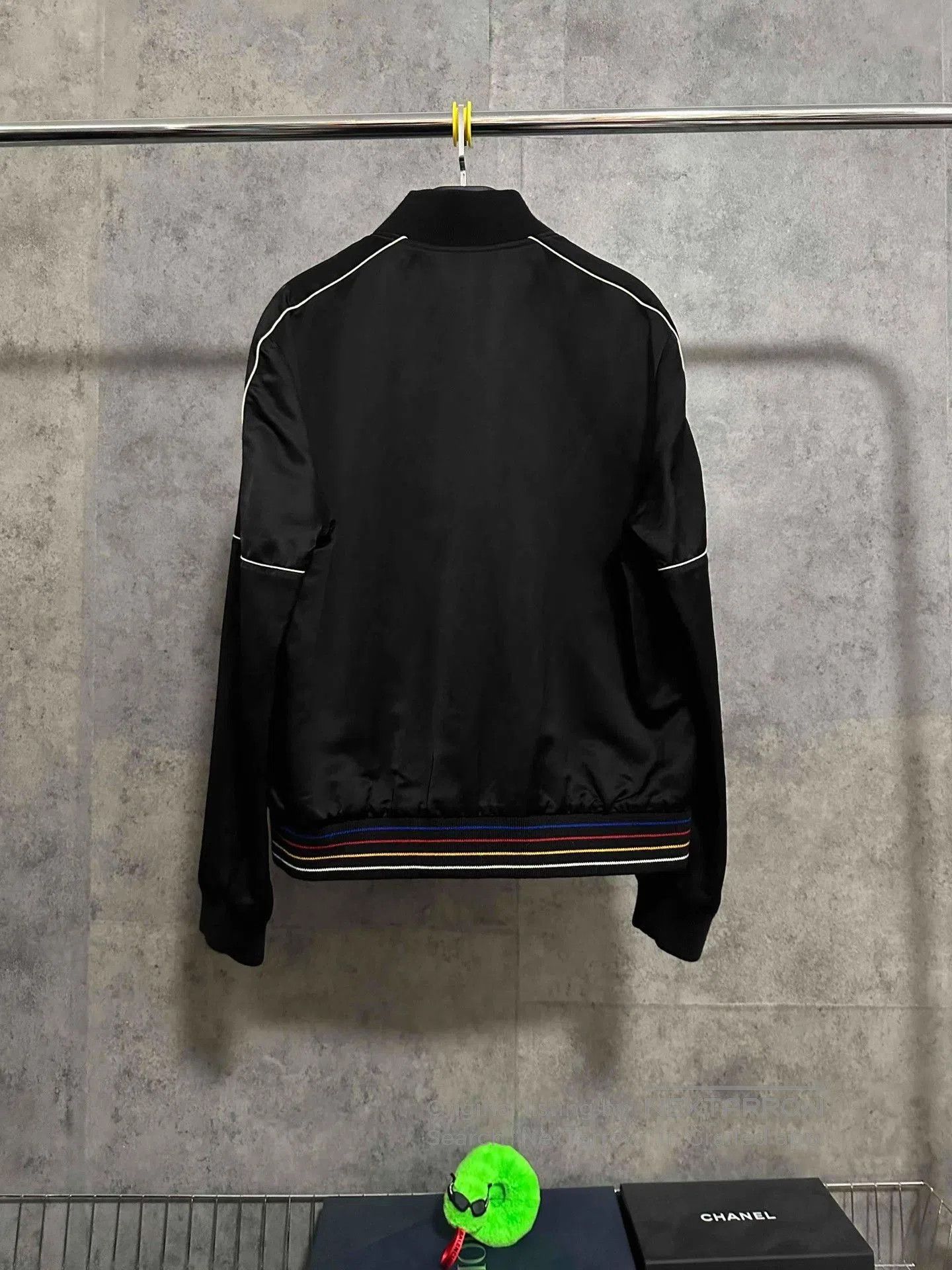 Saint Laurent Paris Saint Laurent Black Bomber Jacket. Size US M / EU 48-50 / 2 - 4 Thumbnail