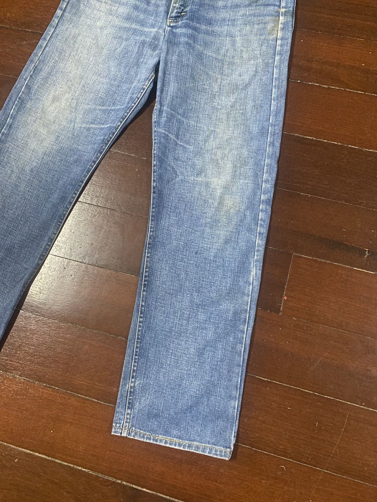 Lee Vintage 60s 70s talon 42 LEE mud wash dirty wash flare Jean Size US 34 / EU 50 - 4 Thumbnail