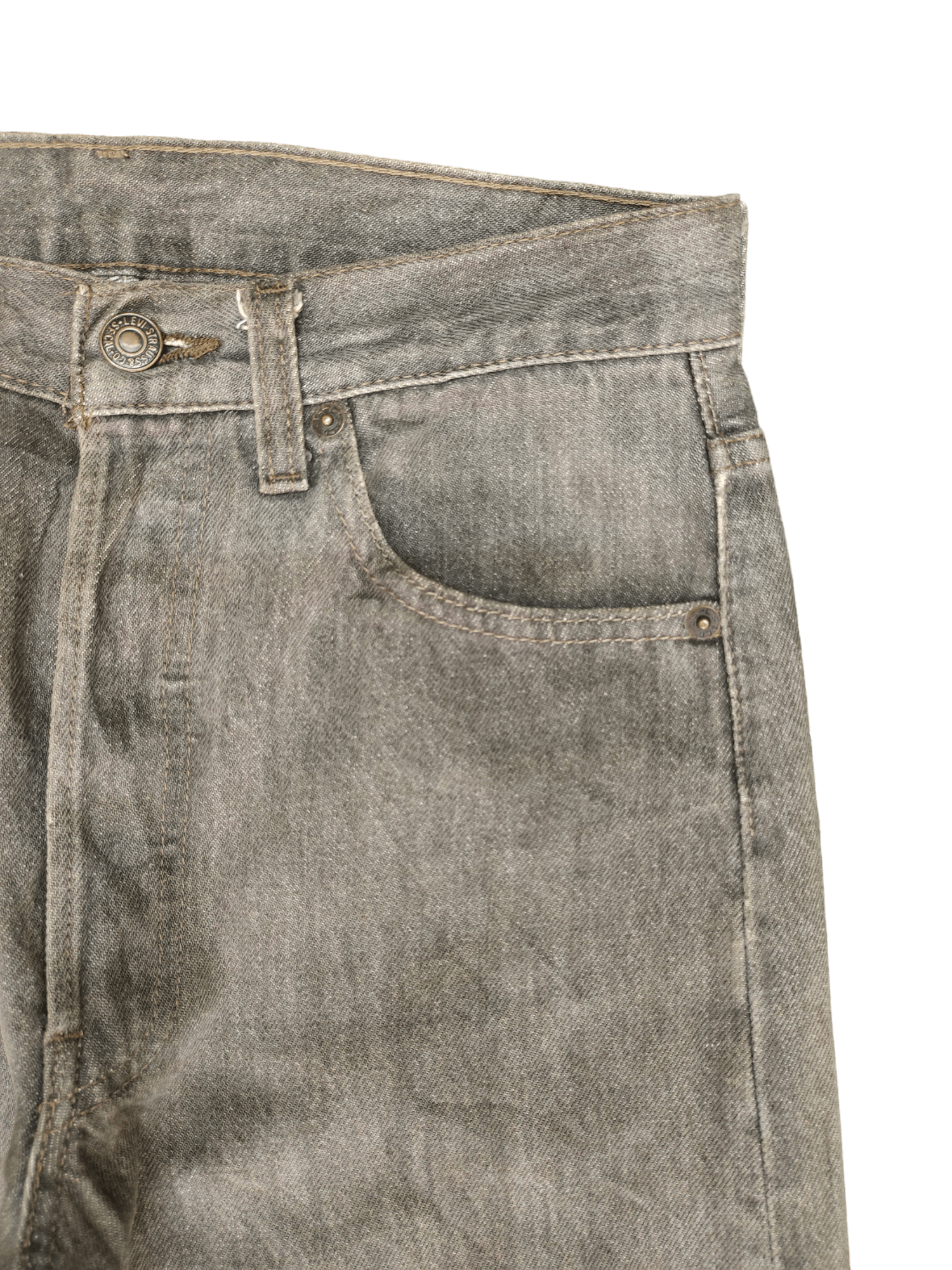 Levi's Vintage Clothing Vintage 90s Levis 501 Made In Usa Denim Jeans Size US 28 / EU 44 - 3 Thumbnail