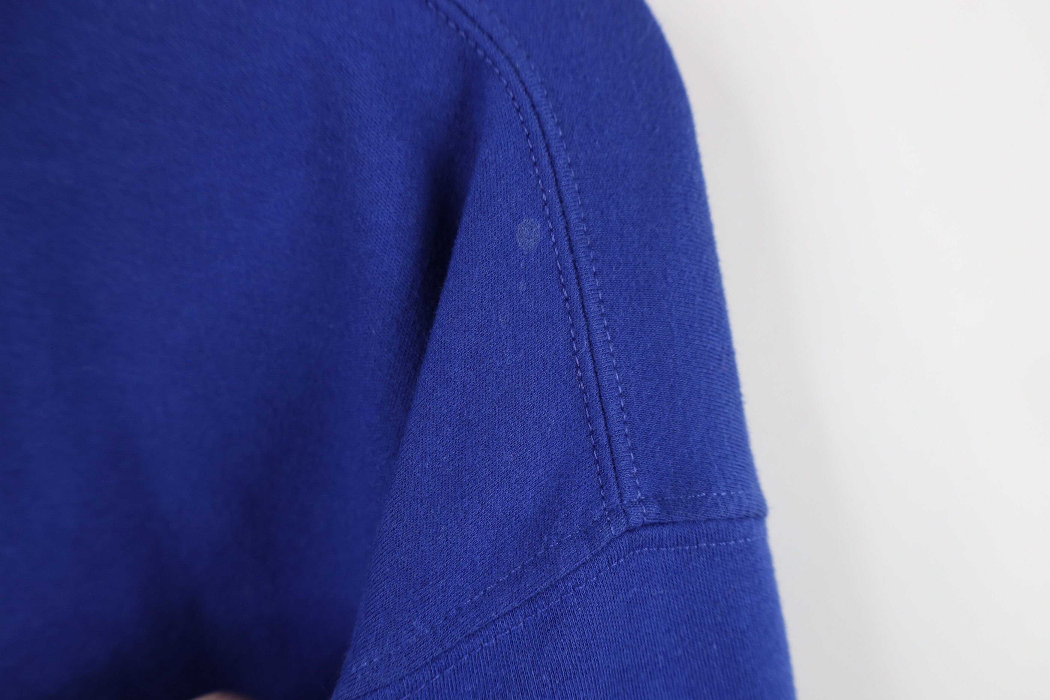 Lands' End Vintage 90s Lands End Mock Neck Long Sleeve T-Shirt Blue Size US XL / EU 56 / 4 - 4 Thumbnail