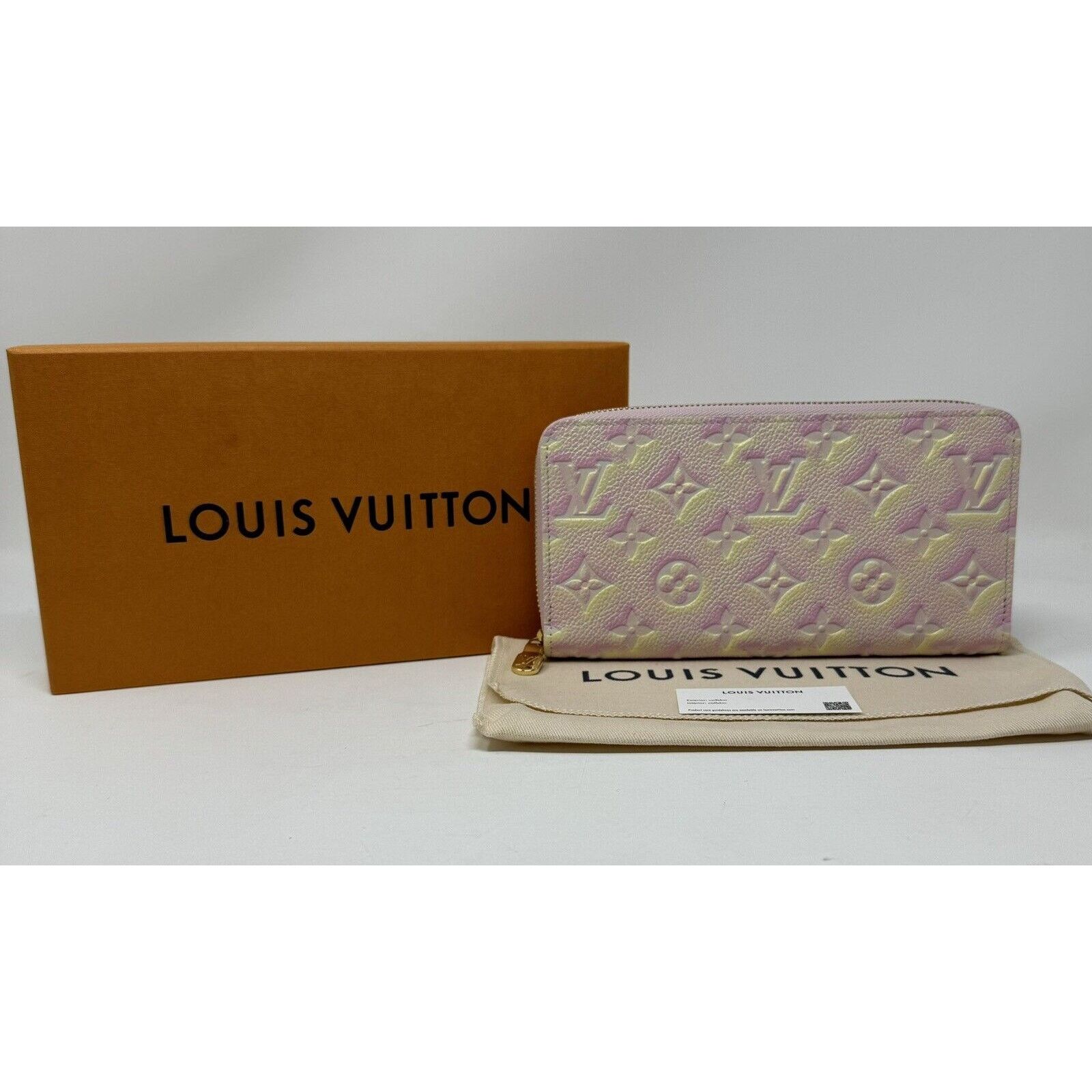 Louis Vuitton Louis Vuitton Stardust Zippy Wallet Pink/Yellow Shimmer Size ONE SIZE - 2 Thumbnail