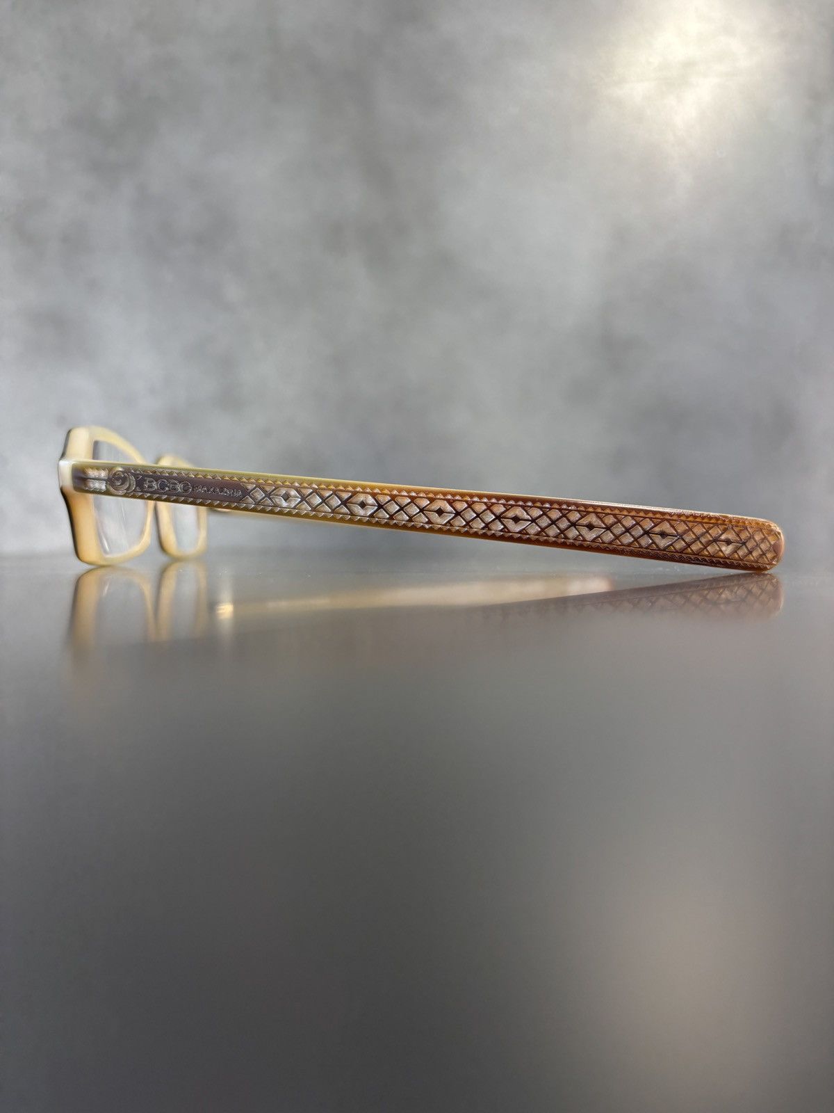 Bcbgmaxazria Vintage BCBG Eyeglasses Frames Made in Japan BG-141 MaxAzria Size ONE SIZE - 4 Thumbnail