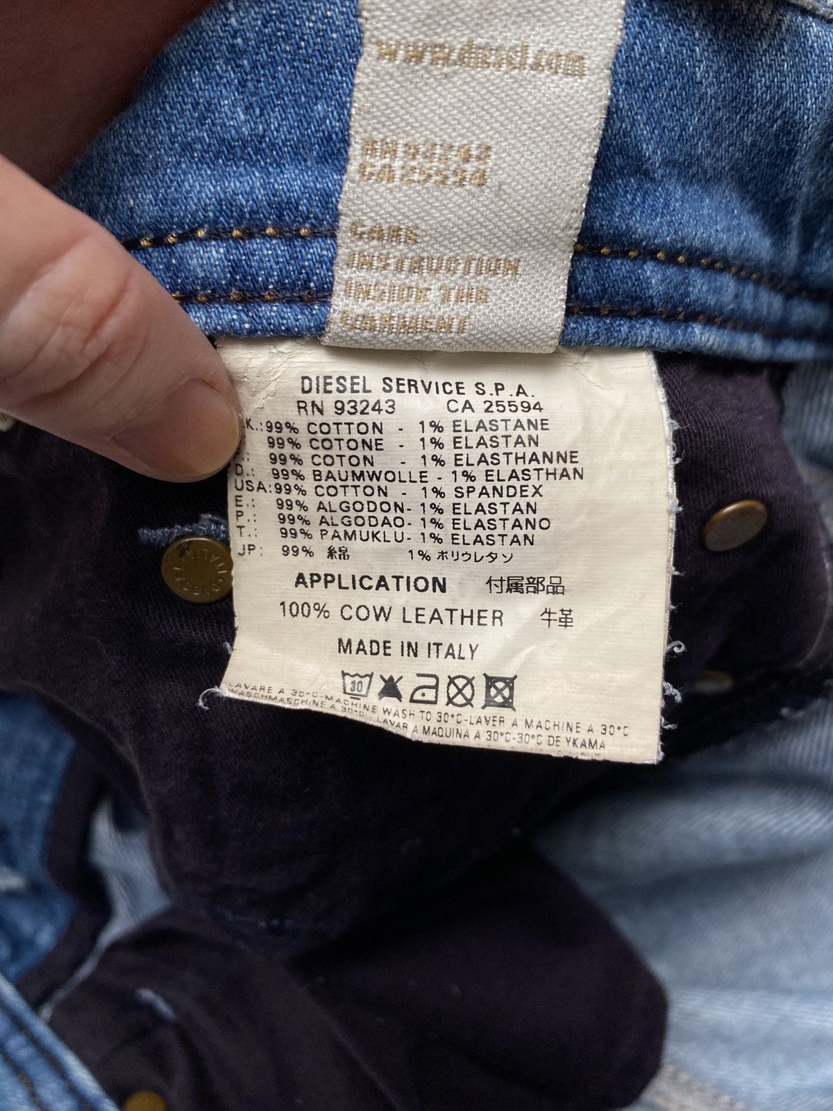 Diesel Vintage Brand Diesel Industry Jeans 1990s Size US 35 - 10 Thumbnail