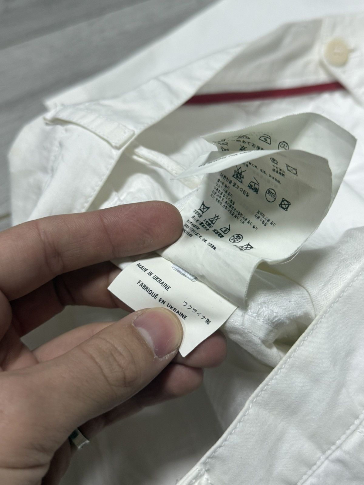 Prada Prada white tab straight pants vintage Size US 37 - 6 Thumbnail