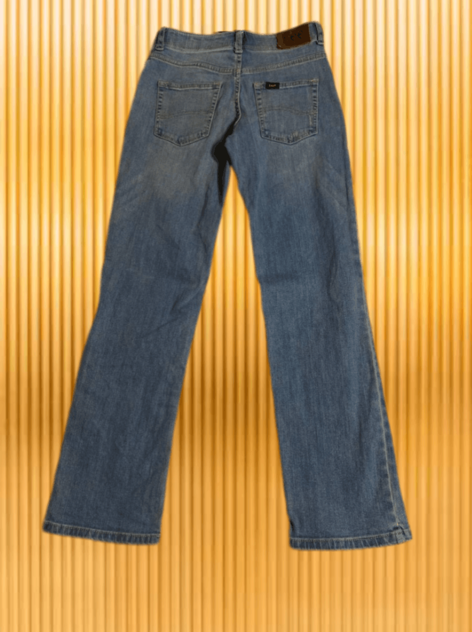Lee × Vintage Distressed Vintage Washed Denim Lee Baggy Jeans 90s Size US 27 - 1 Thumbnail