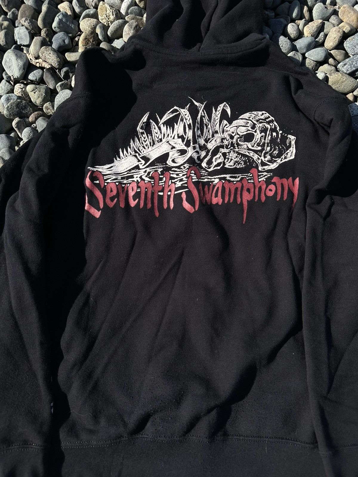 Band Tees Kalmah Seventh Swamphony Death Metal Hoodie zip up Size US L / EU 52-54 / 3 - 4 Thumbnail