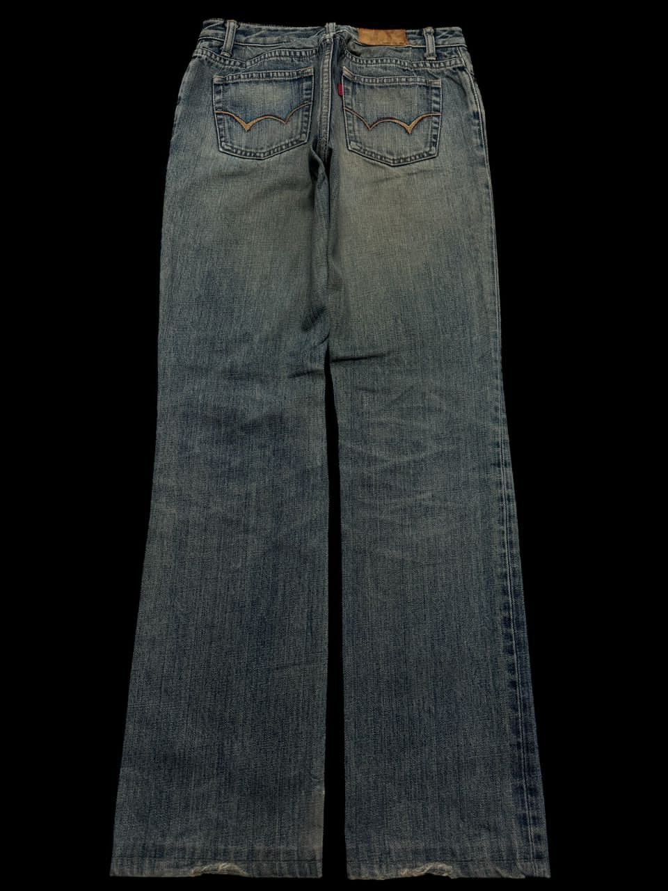 INSANE Vintage 80s Edwin Rusty Mudwash Distressed Jeans
