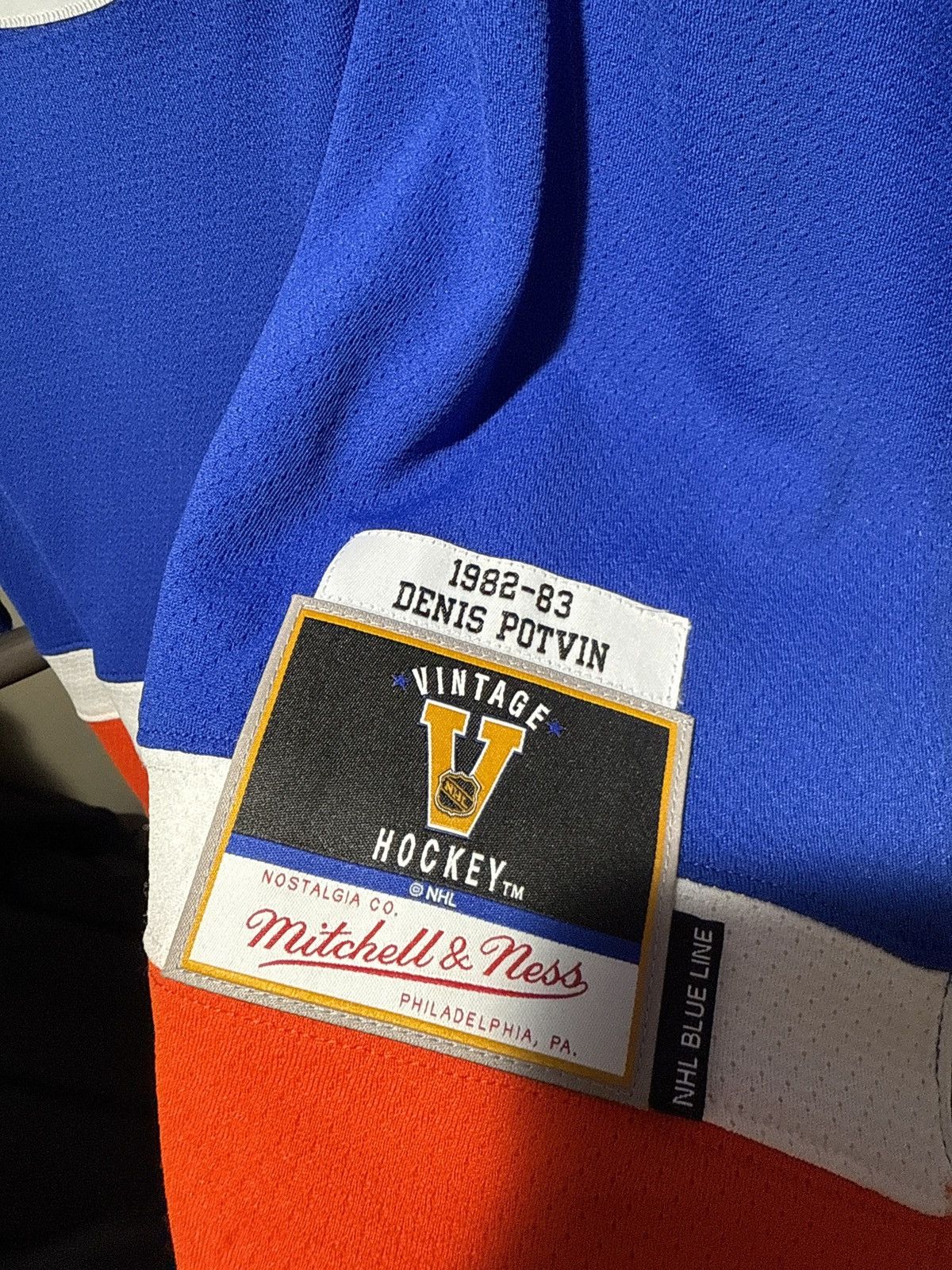 Mitchell & Ness Mitchell & Ness Islanders (82-83) Denis Potvin Player Jersey Size US L / EU 52-54 / 3 - 5 Thumbnail