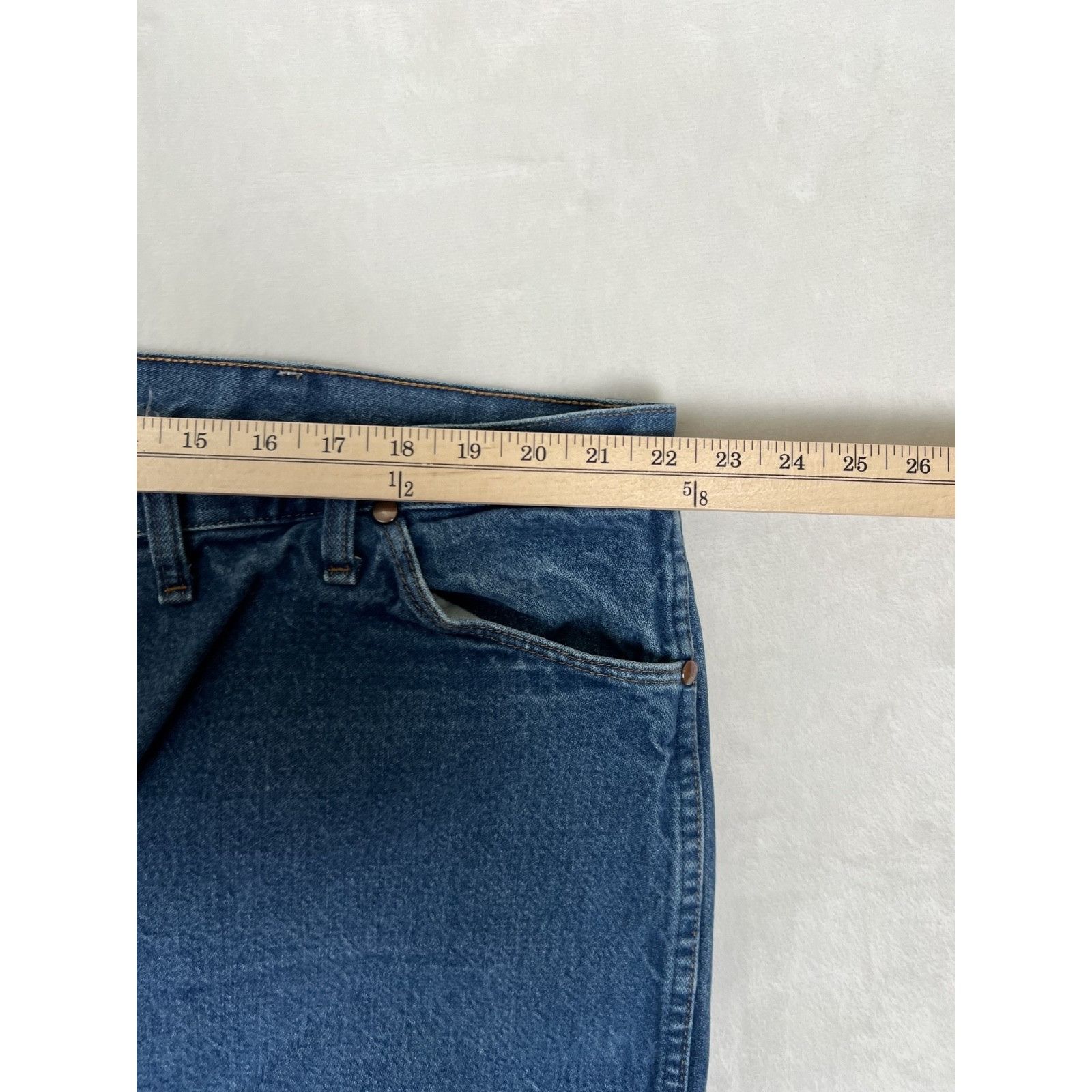 Wrangler Vintage Wrangler MWZ Regular Fit Cowboy Blue Denim Jeans Siz Size US 44 / EU 60 - 4 Thumbnail